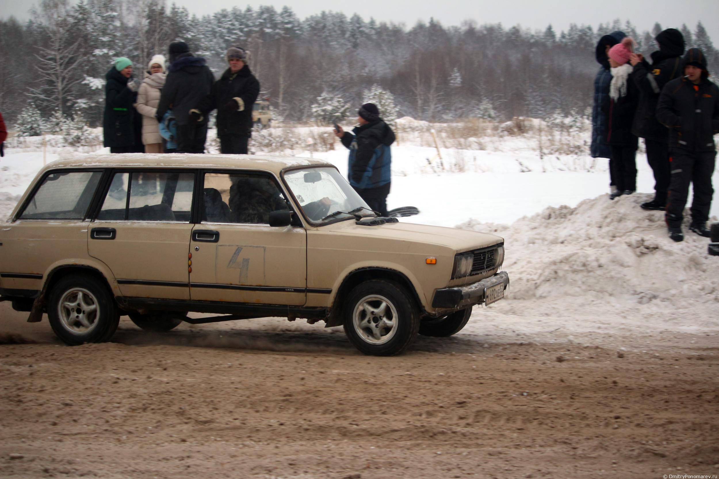 Январские автогонки в Городце 2021