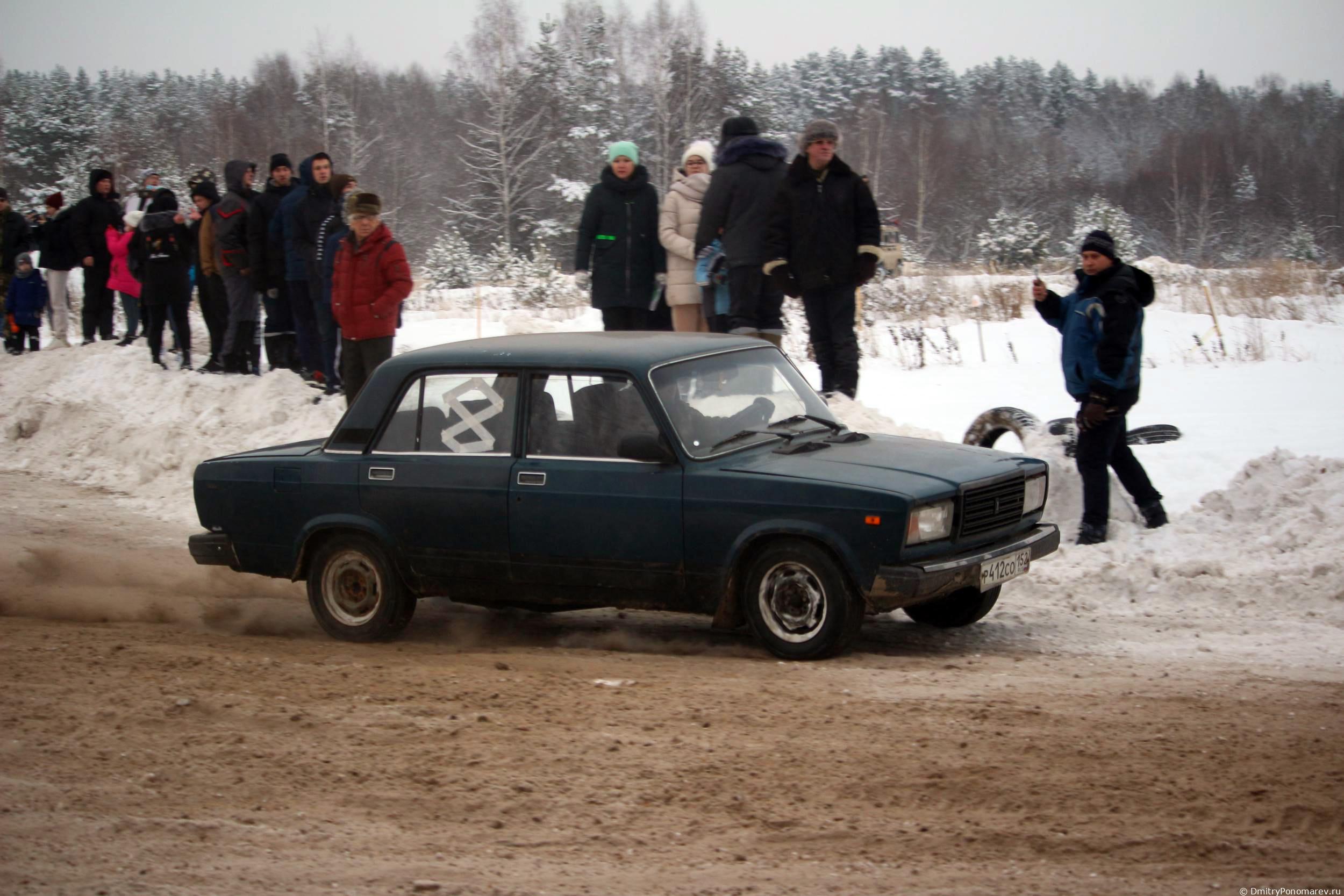 Январские автогонки в Городце 2021