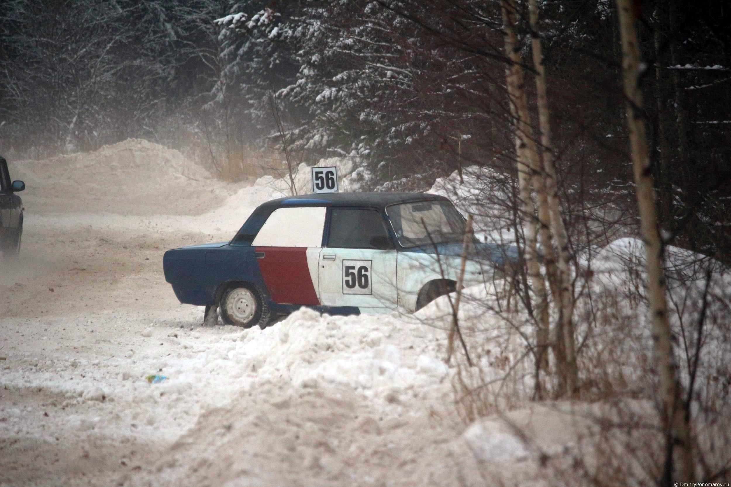 Январские автогонки в Городце 2021