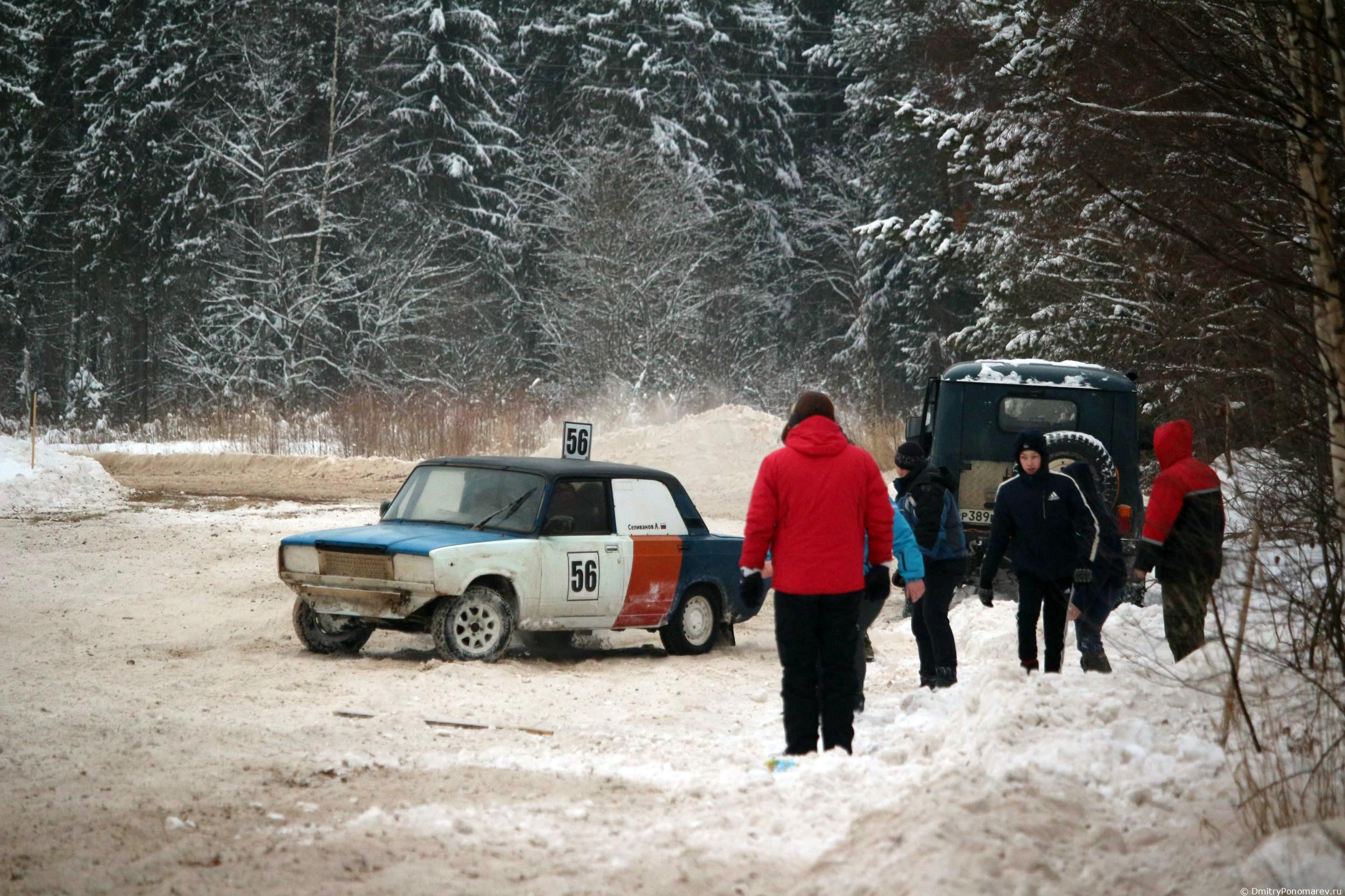 Январские автогонки в Городце 2021