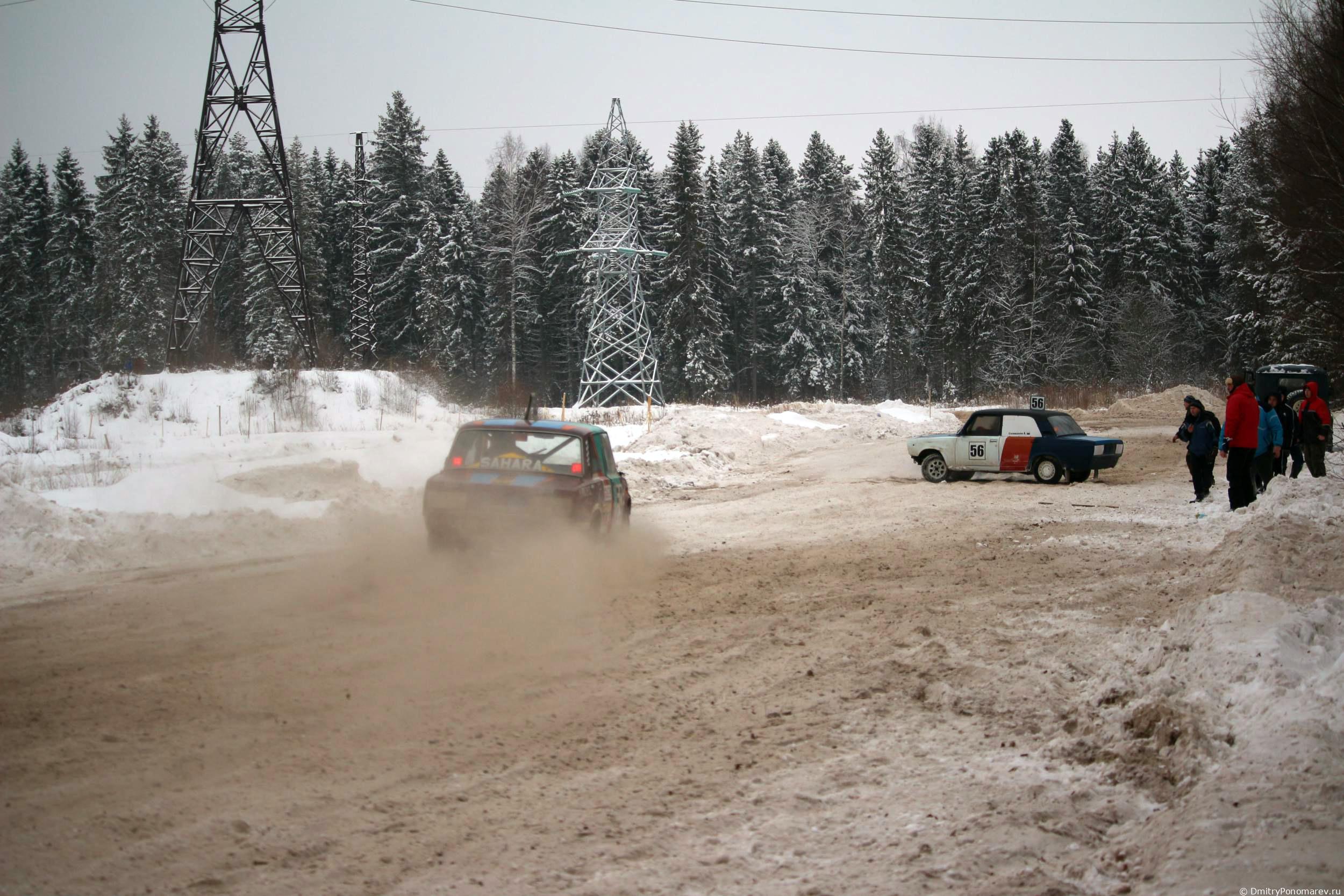 Январские автогонки в Городце 2021