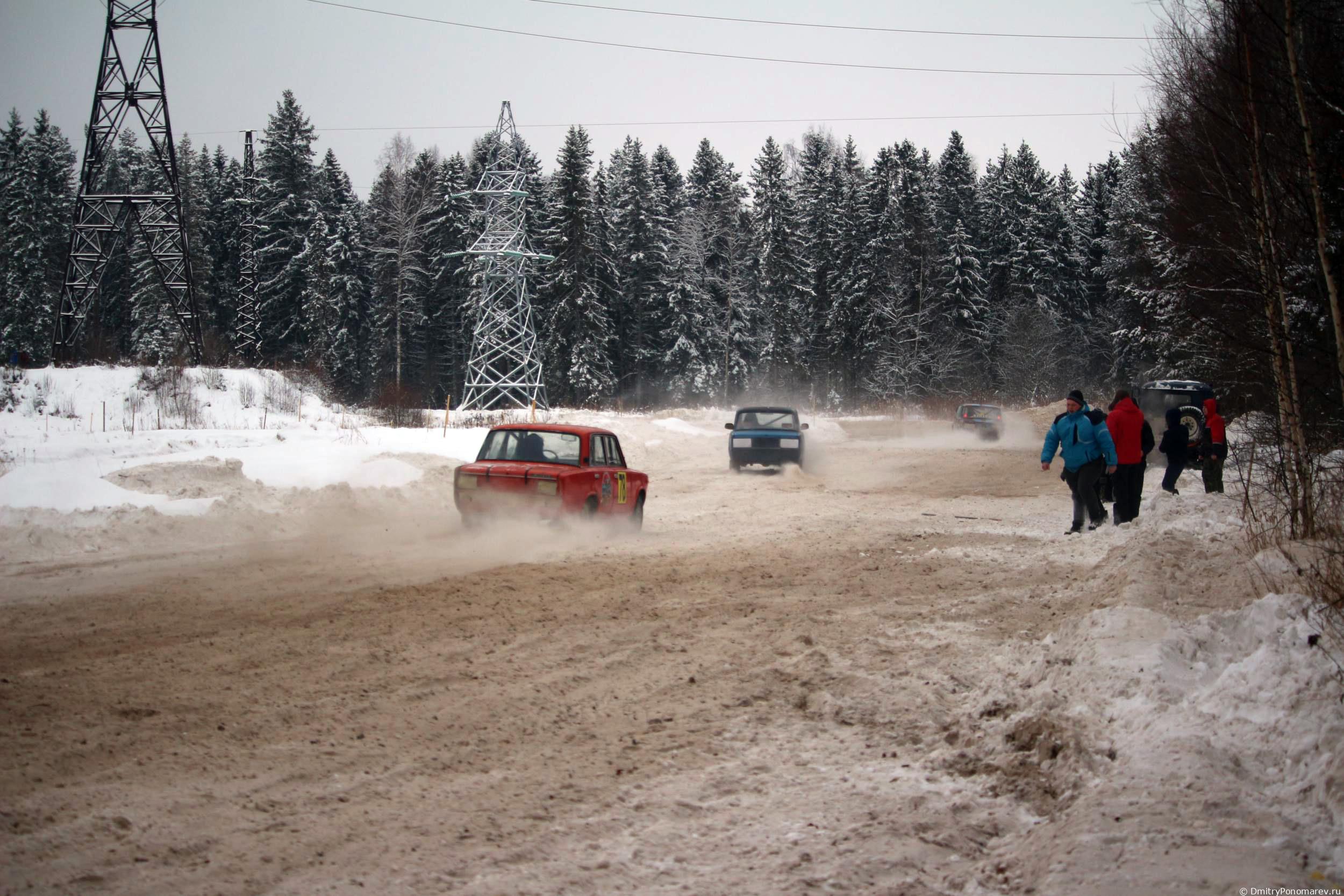 Январские автогонки в Городце 2021