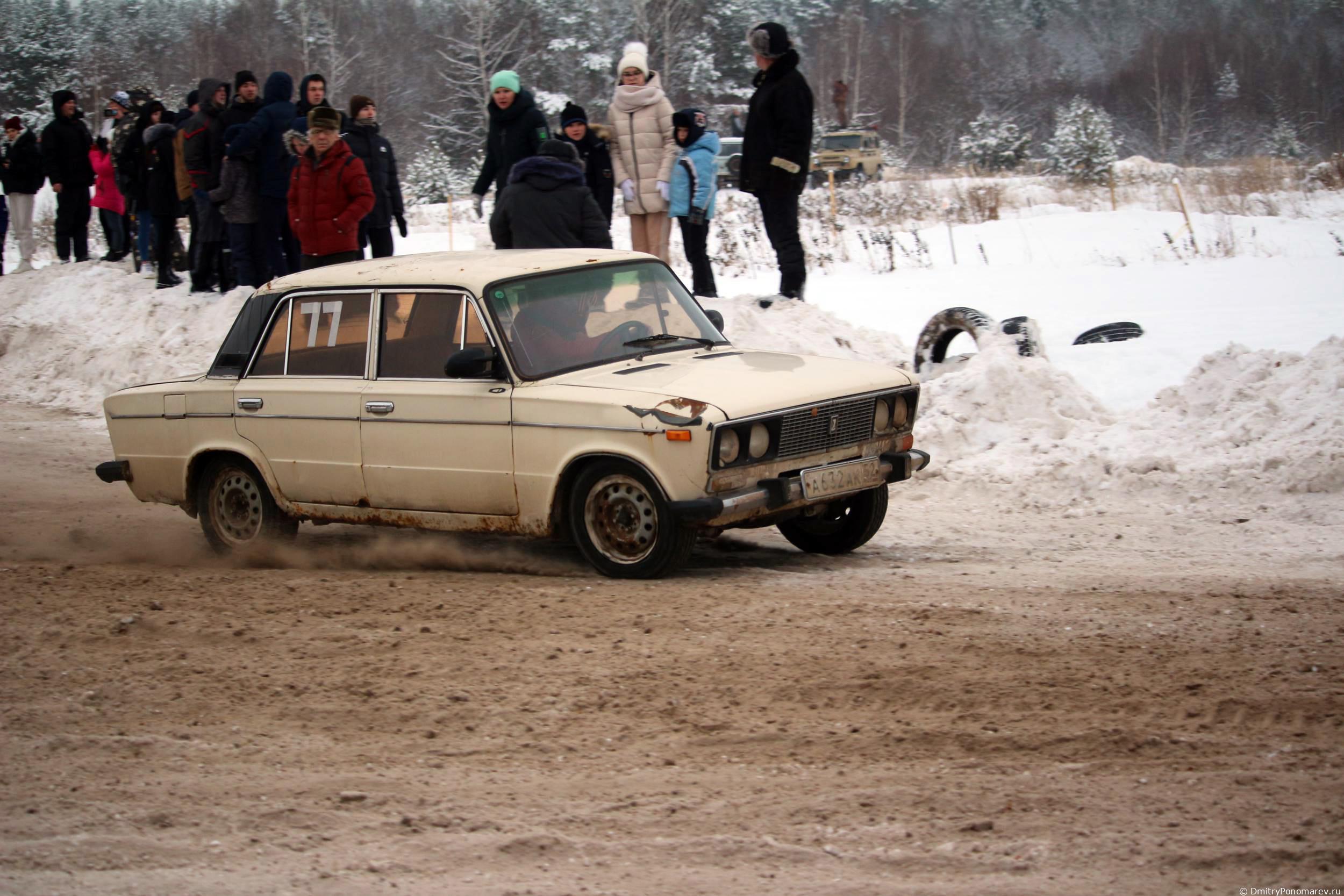 Январские автогонки в Городце 2021