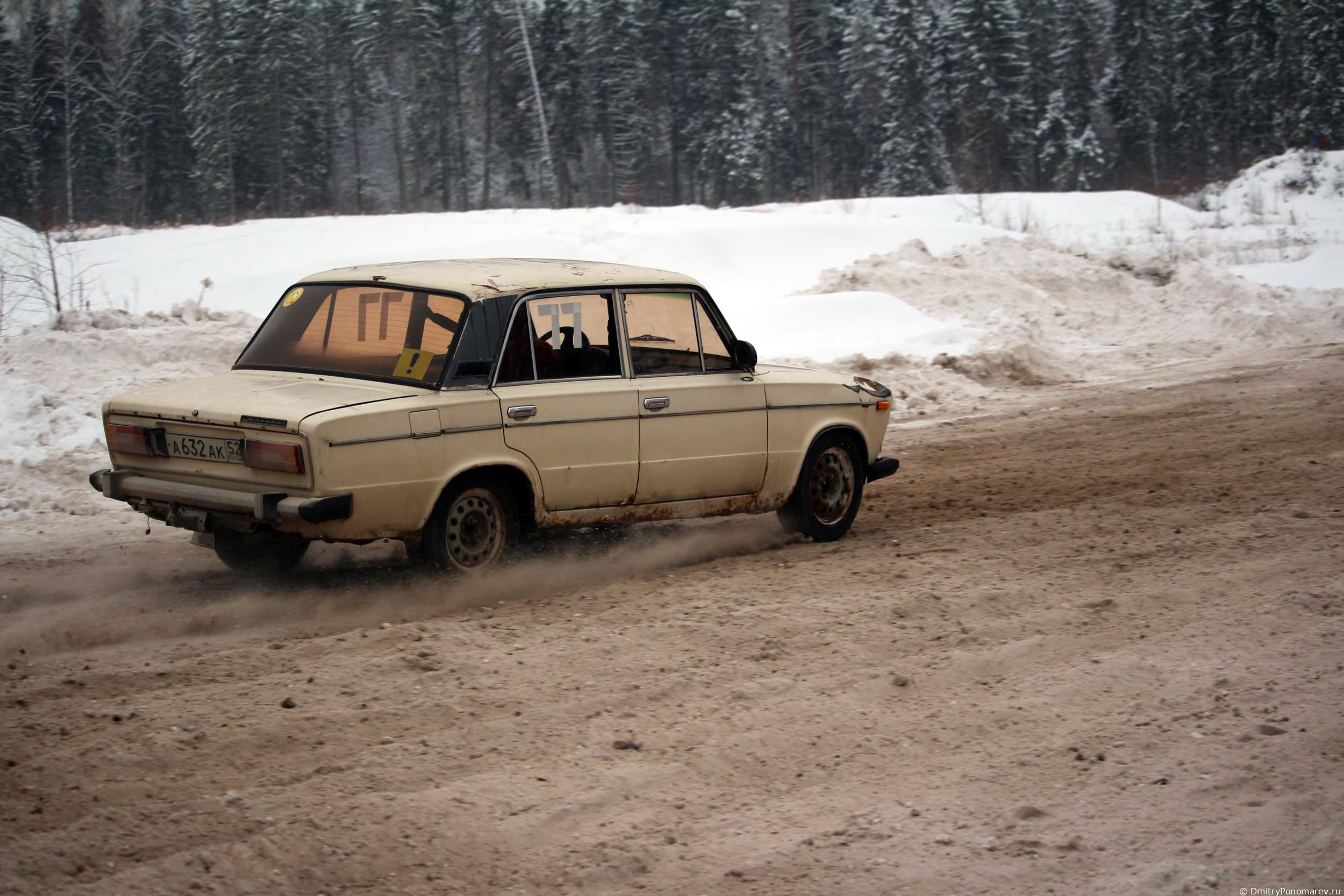 Январские автогонки в Городце 2021