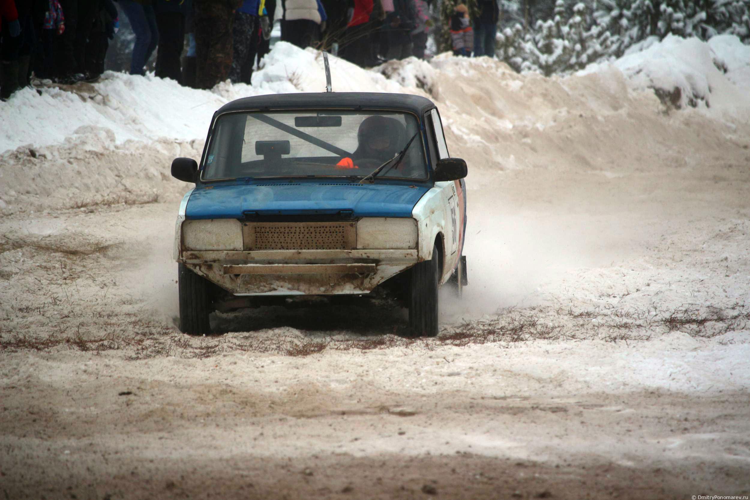 Январские автогонки в Городце 2021