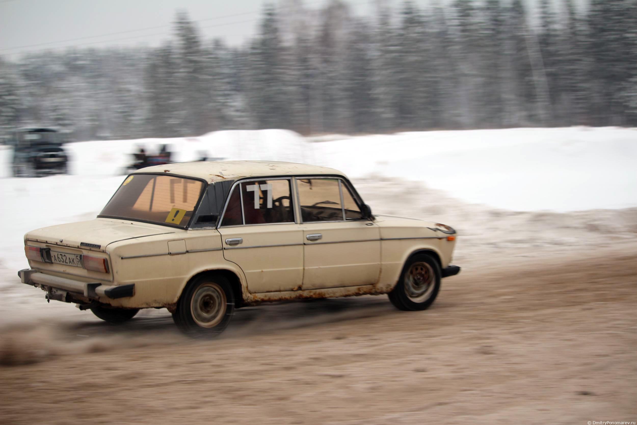 Январские автогонки в Городце 2021