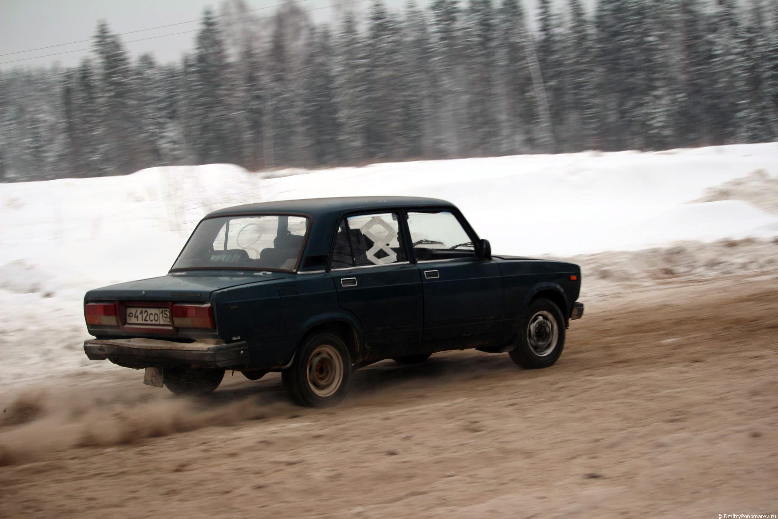 Январские автогонки в Городце 2021