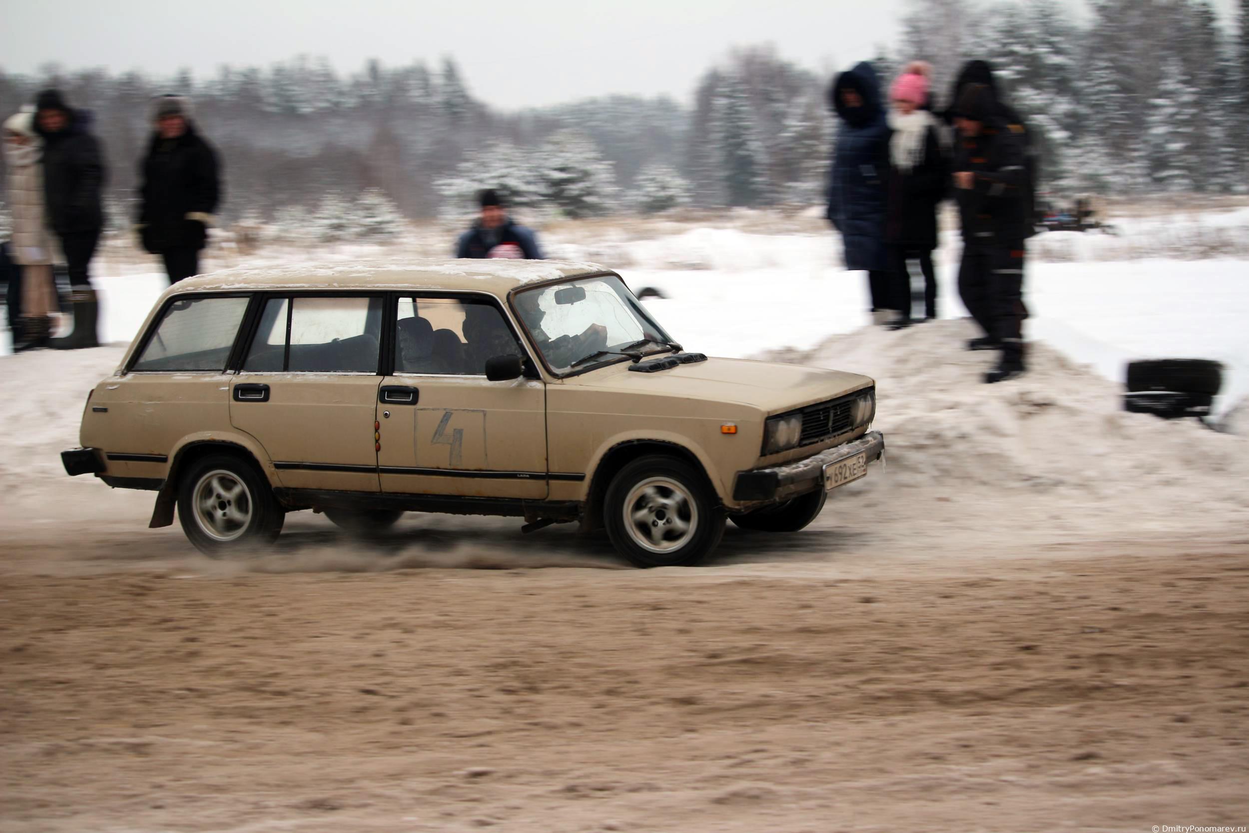 Январские автогонки в Городце 2021