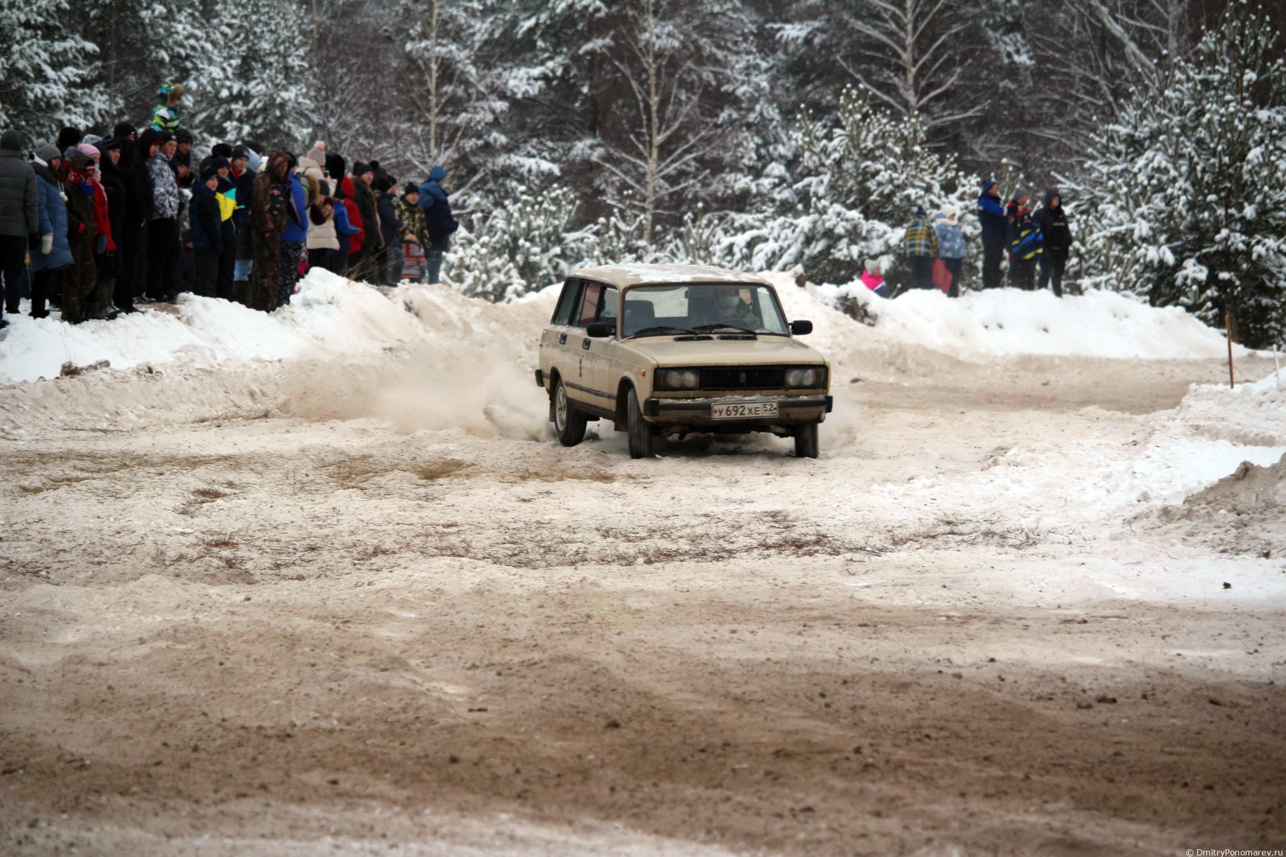 Январские автогонки в Городце 2021
