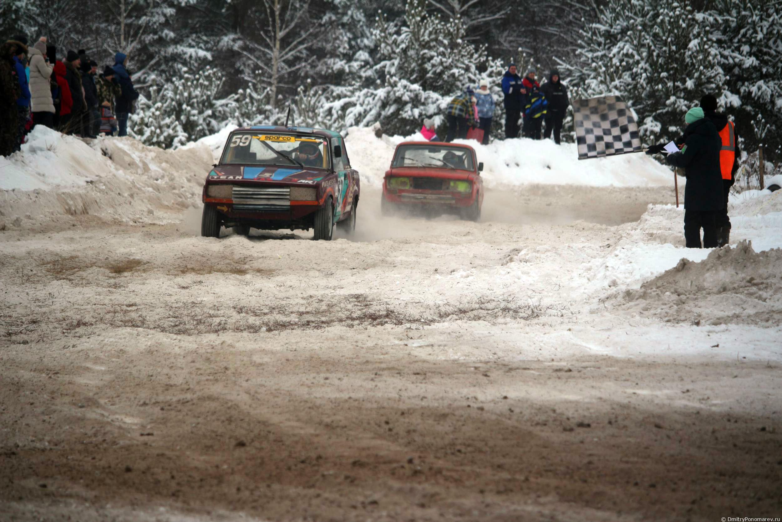 Январские автогонки в Городце 2021