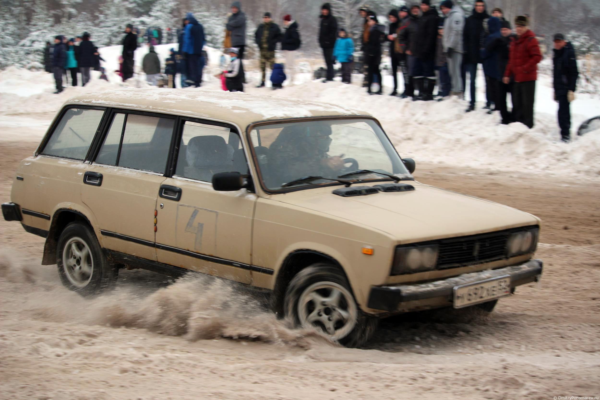 Январские автогонки в Городце 2021