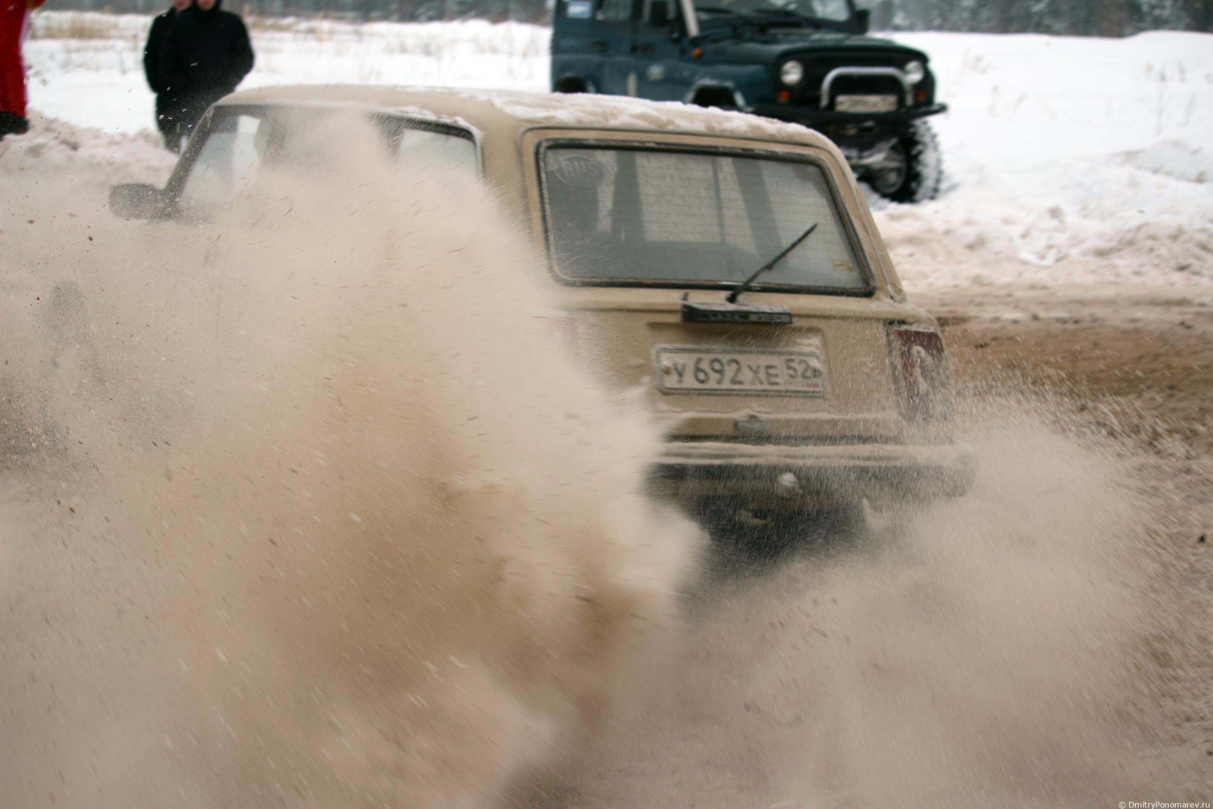 Январские автогонки в Городце 2021