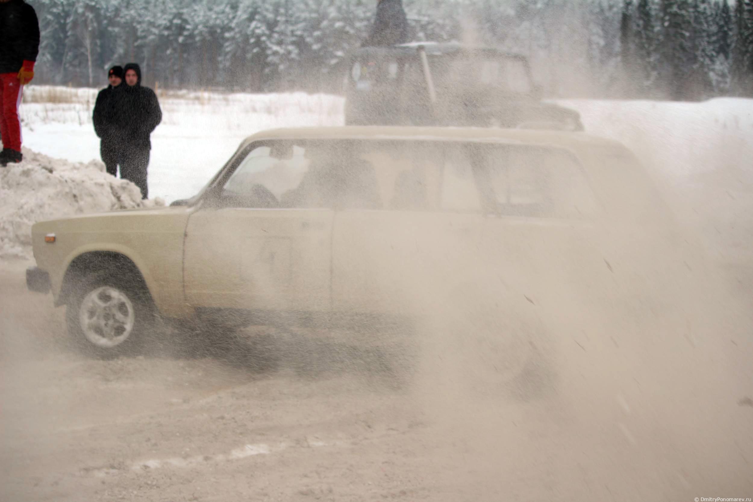 Январские автогонки в Городце 2021