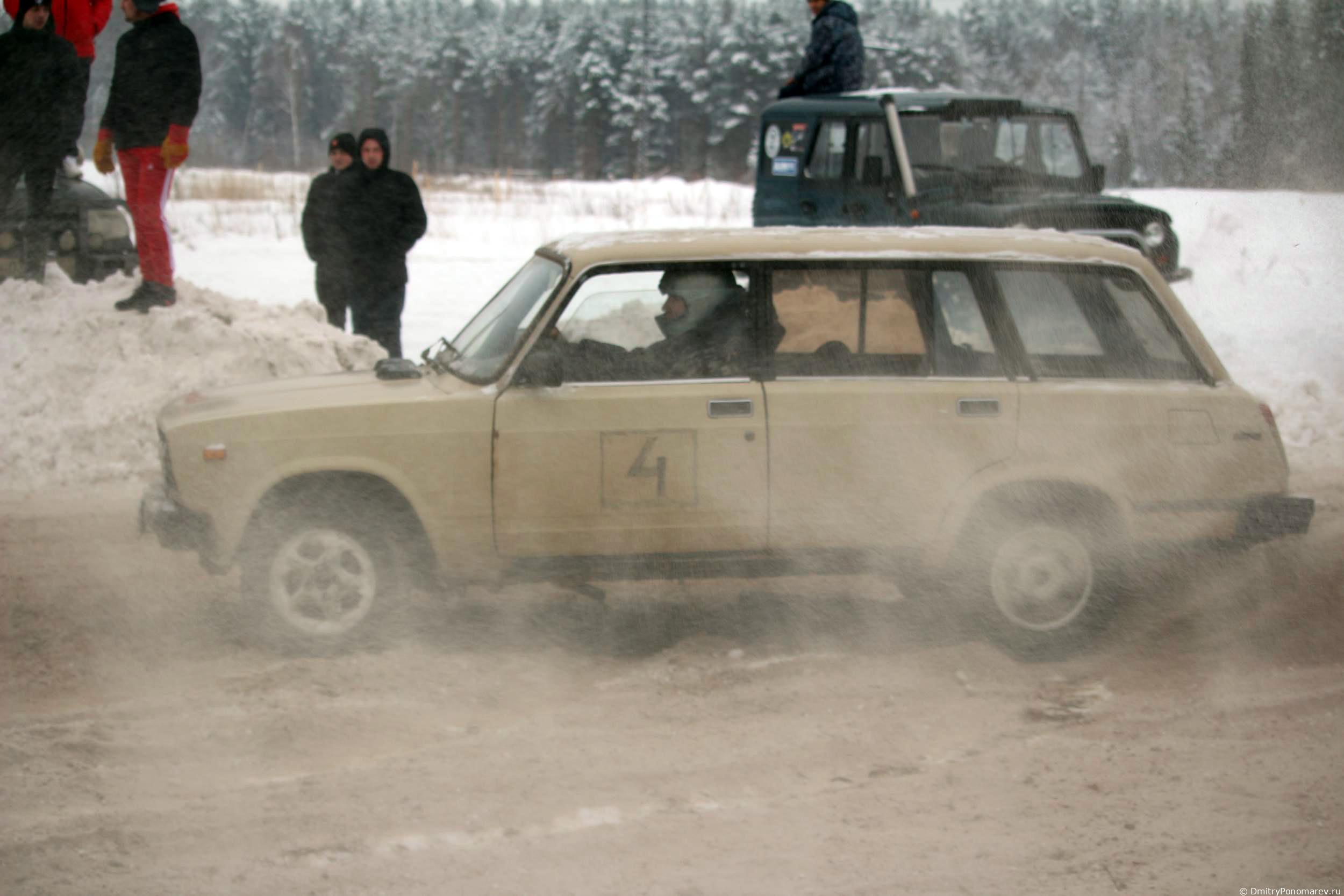 Январские автогонки в Городце 2021
