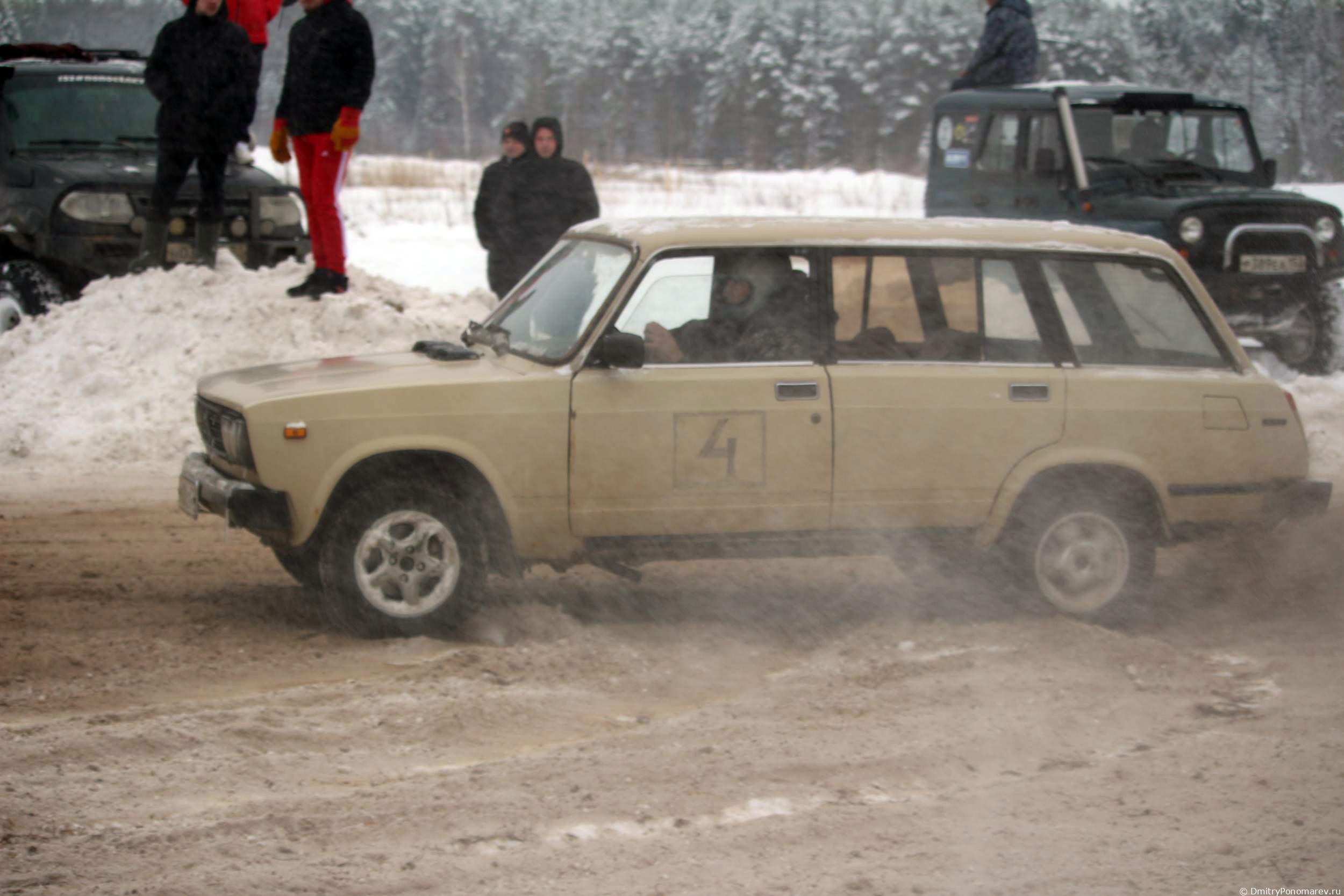 Январские автогонки в Городце 2021
