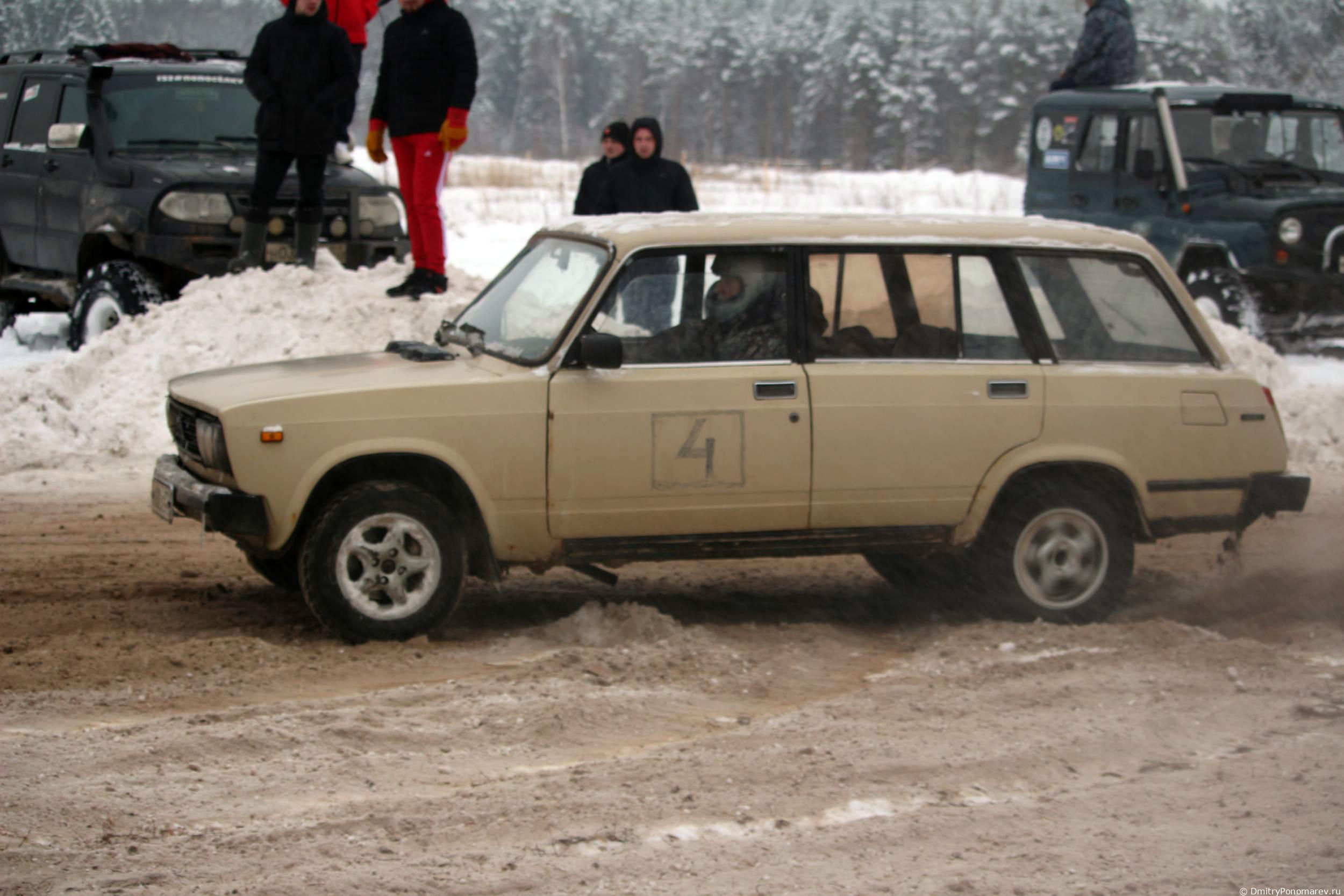 Январские автогонки в Городце 2021
