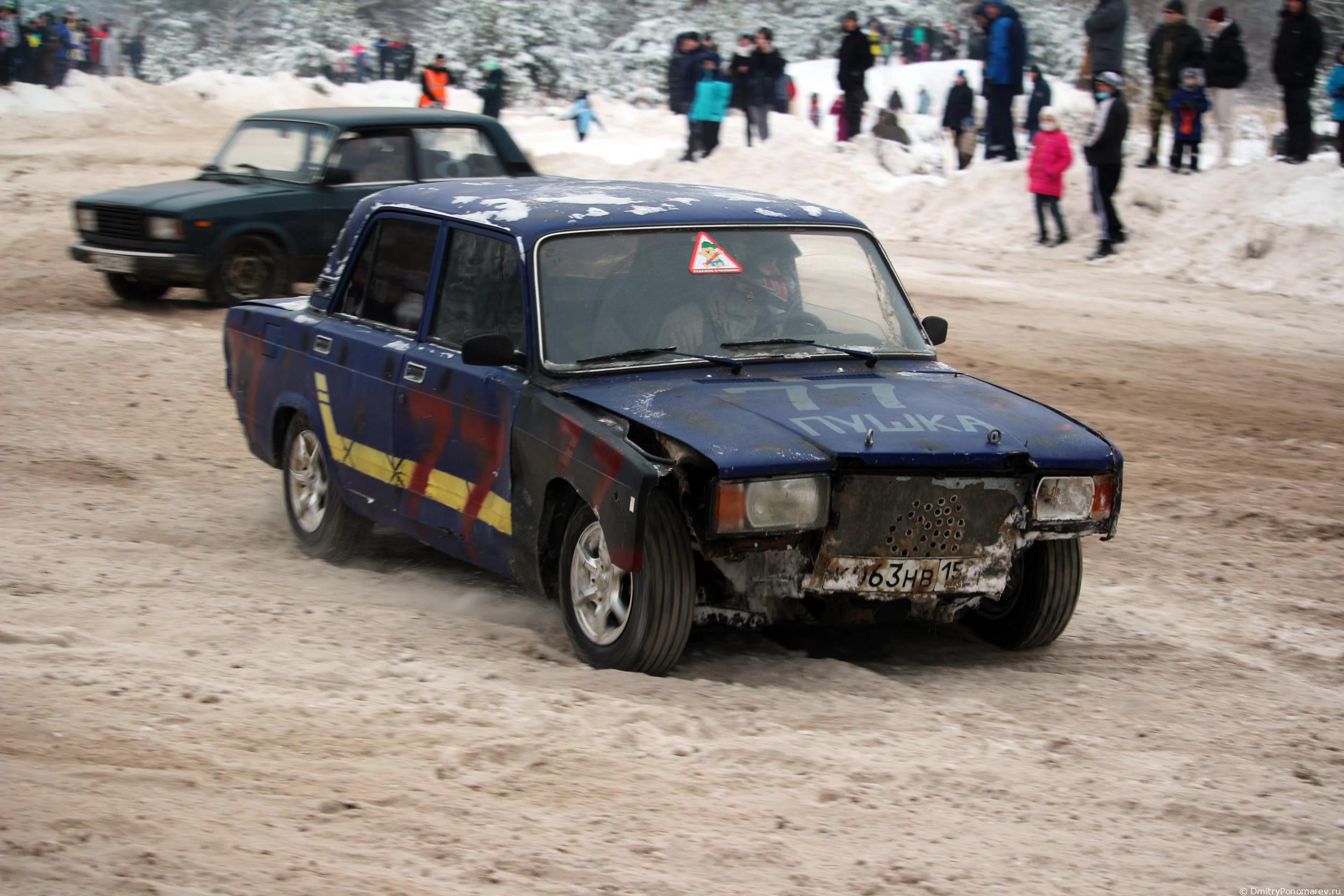 Январские автогонки в Городце 2021