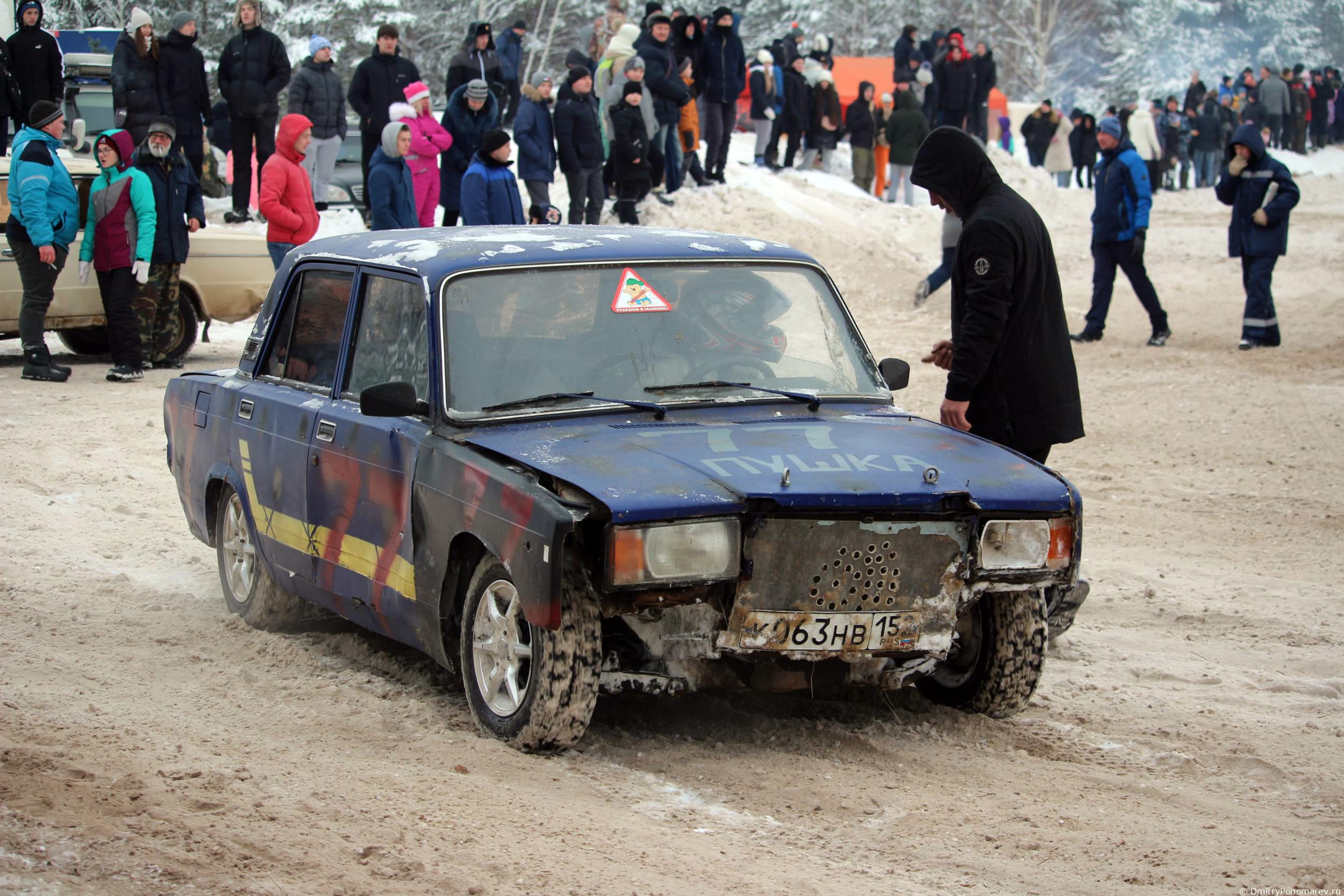 Январские автогонки в Городце 2021