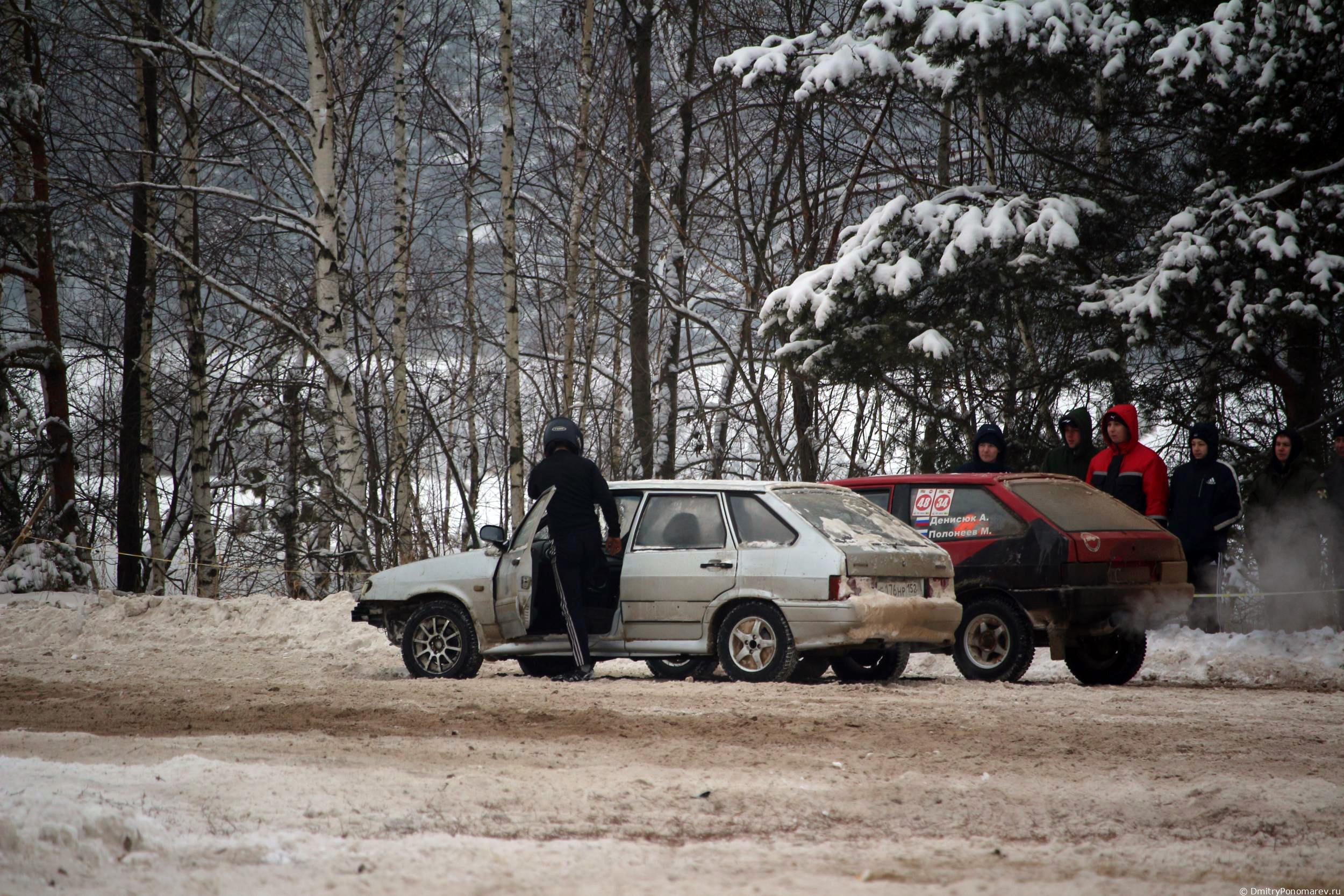 Январские автогонки в Городце 2021