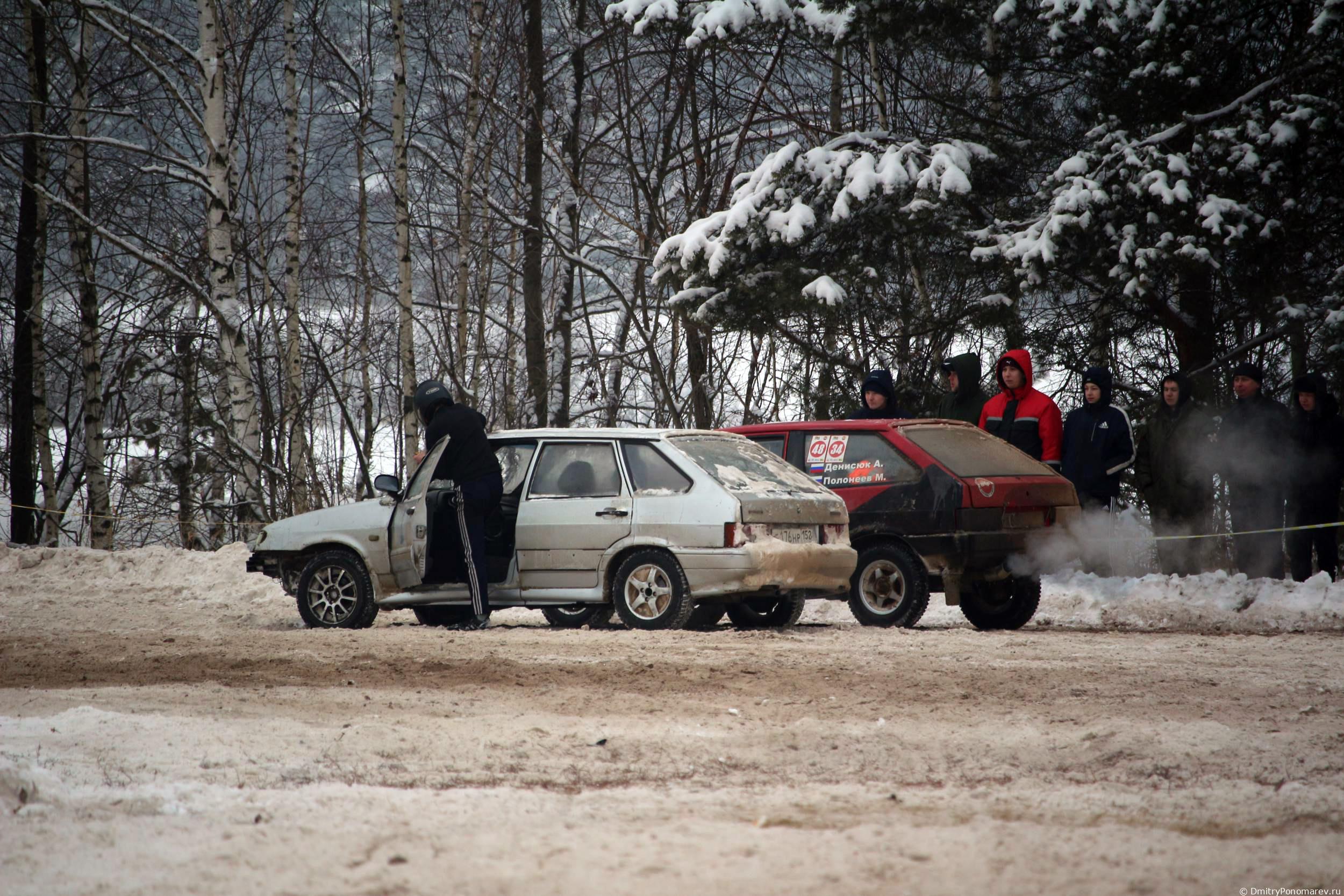 Январские автогонки в Городце 2021