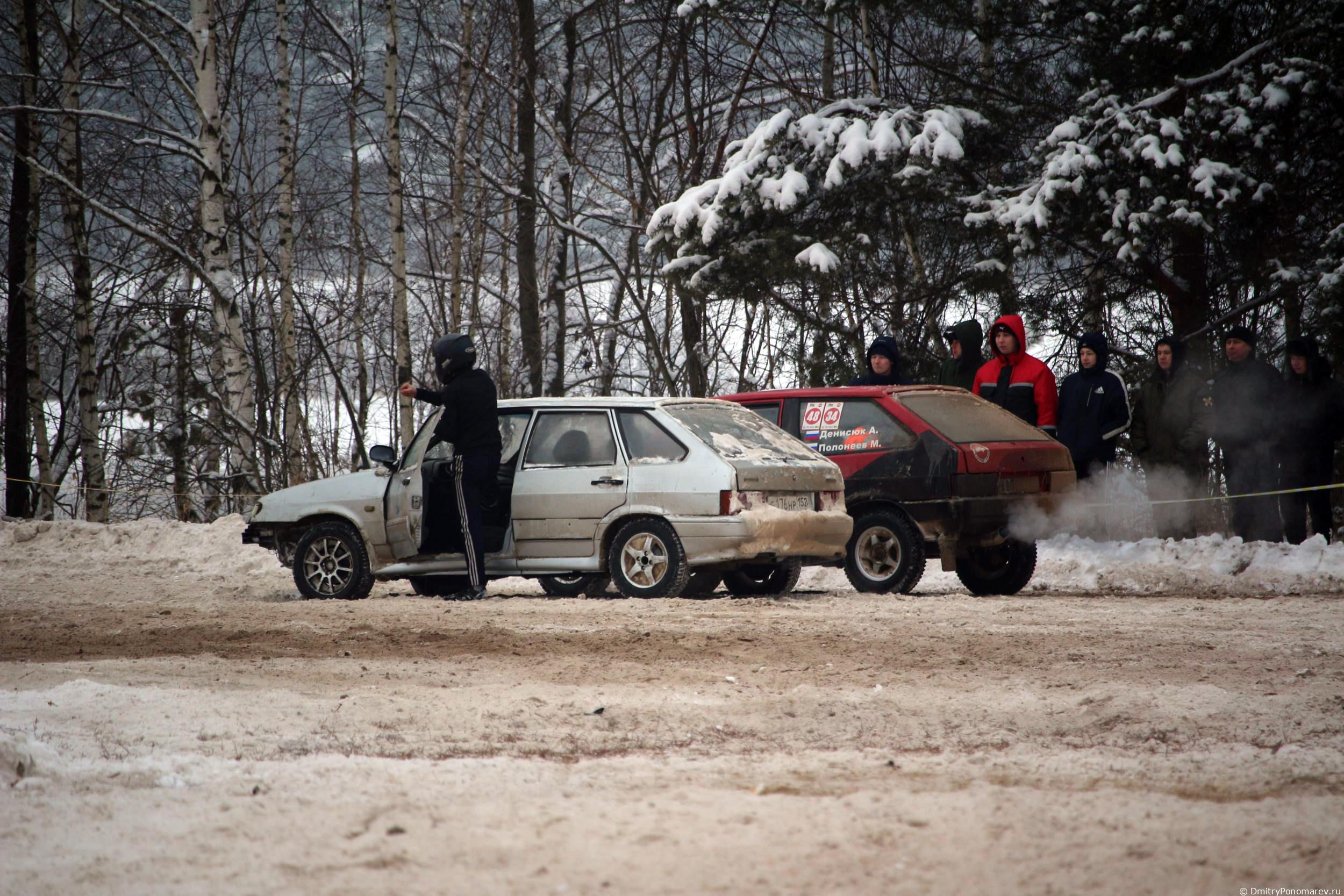 Январские автогонки в Городце 2021