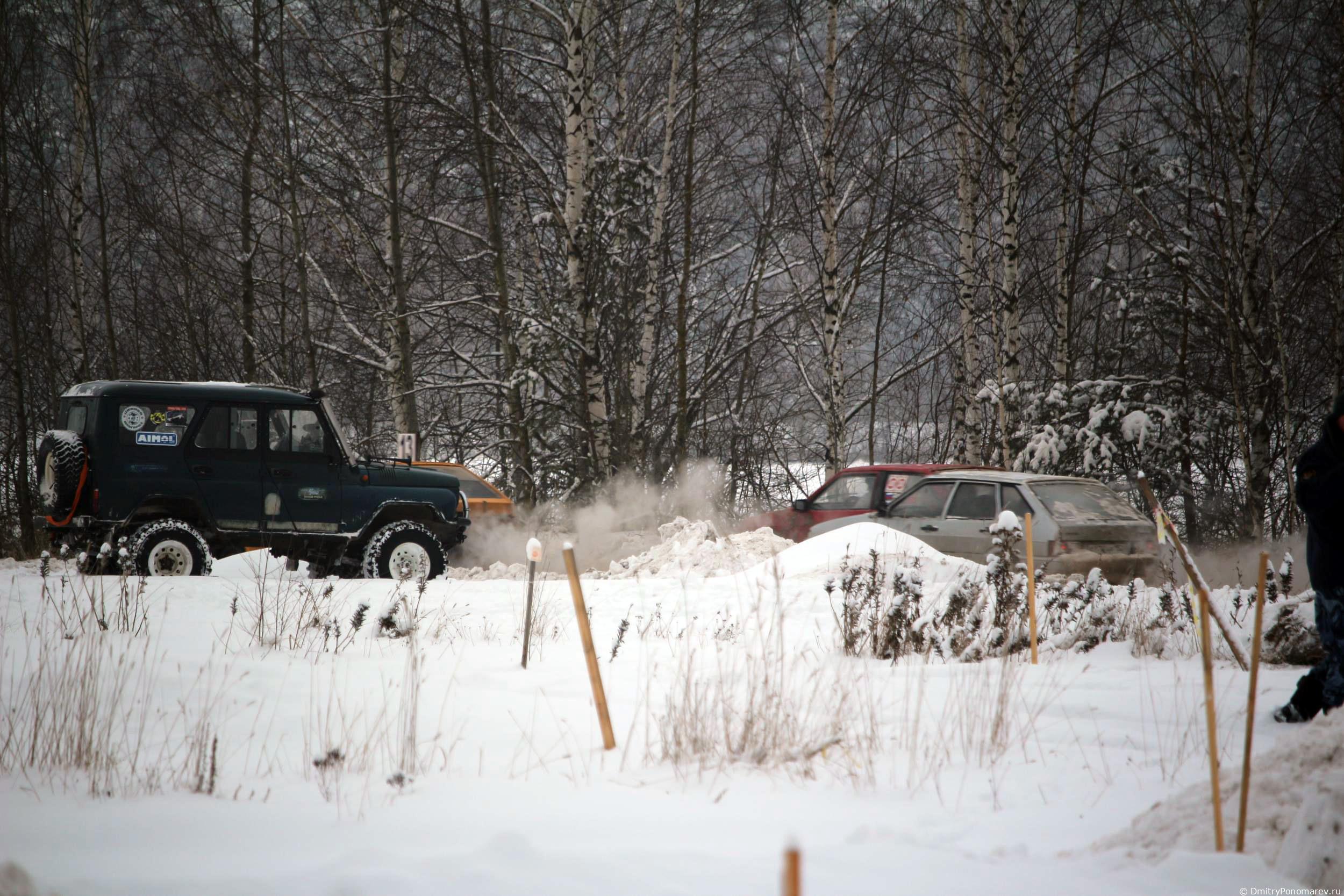 Январские автогонки в Городце 2021