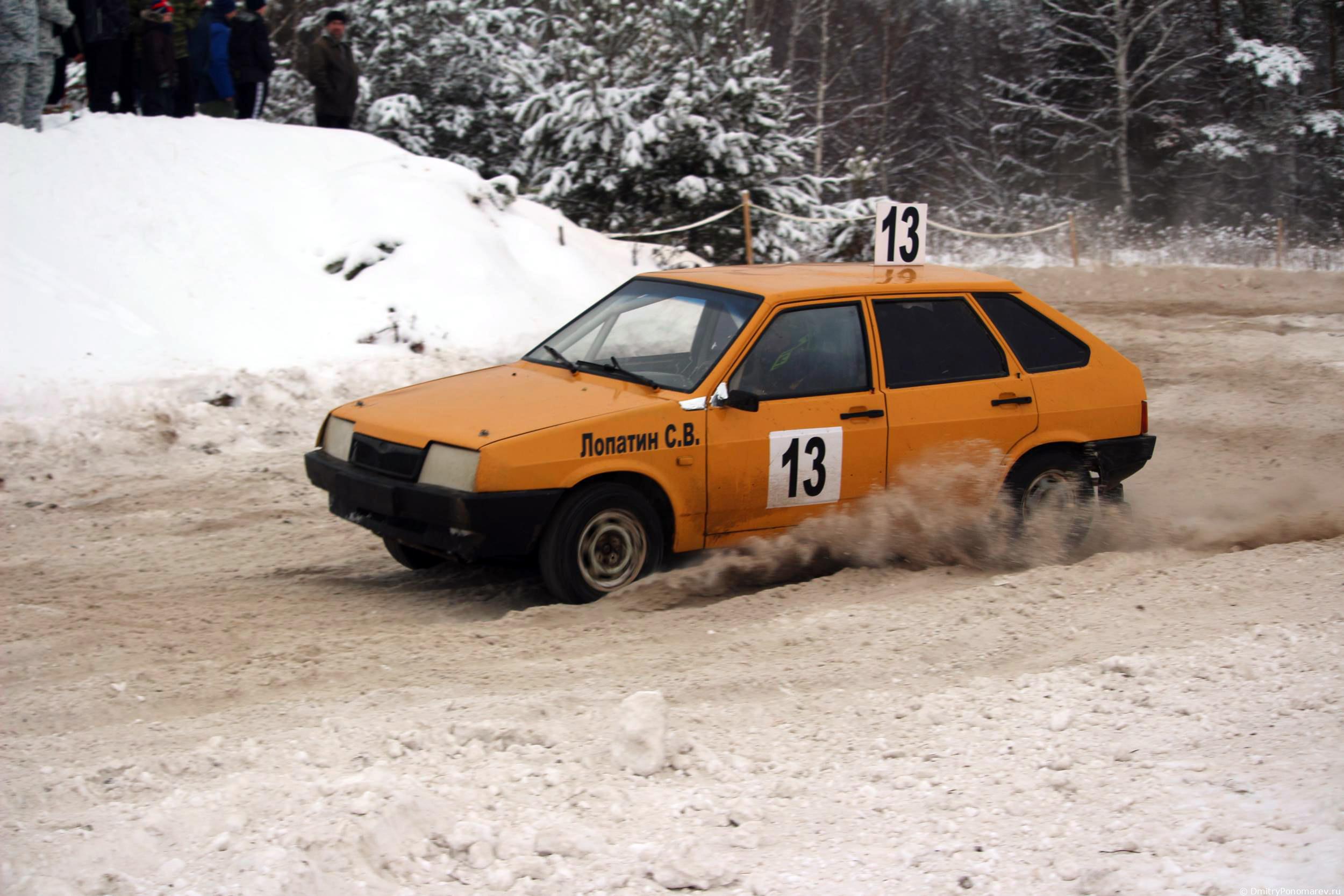 Январские автогонки в Городце 2021