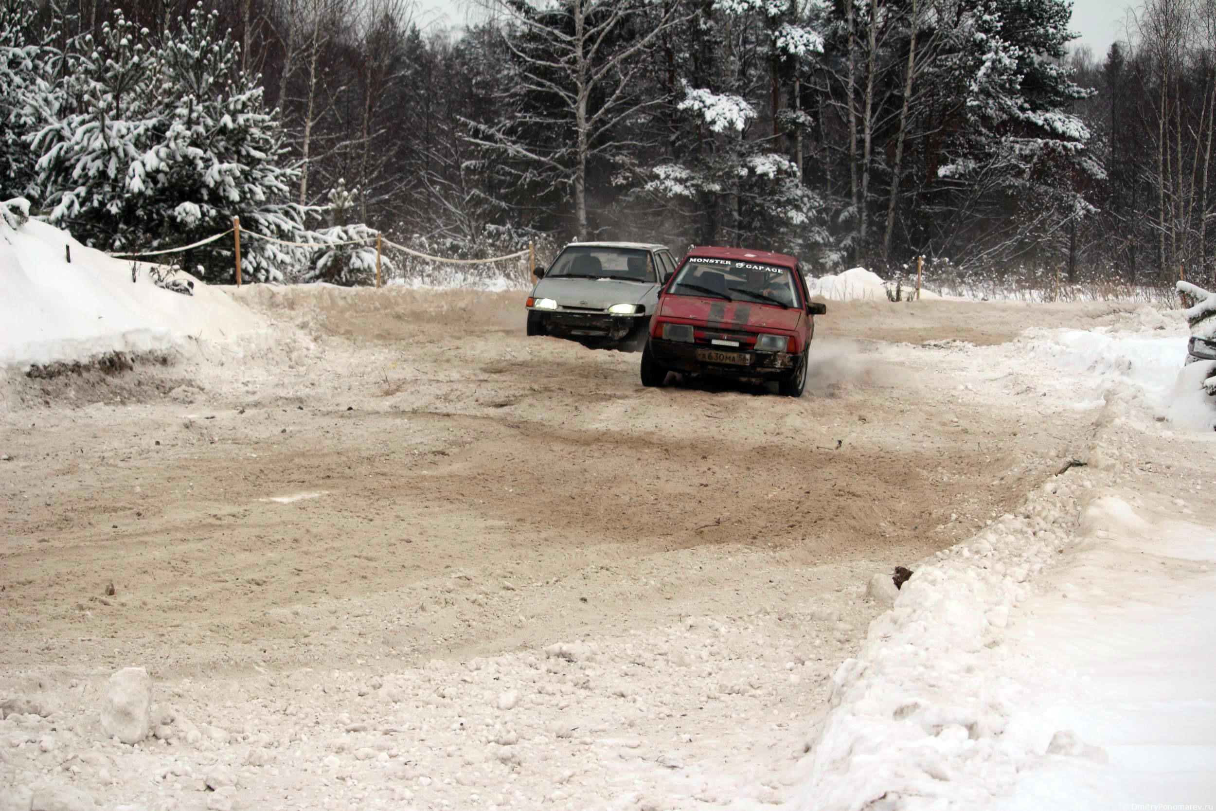 Январские автогонки в Городце 2021
