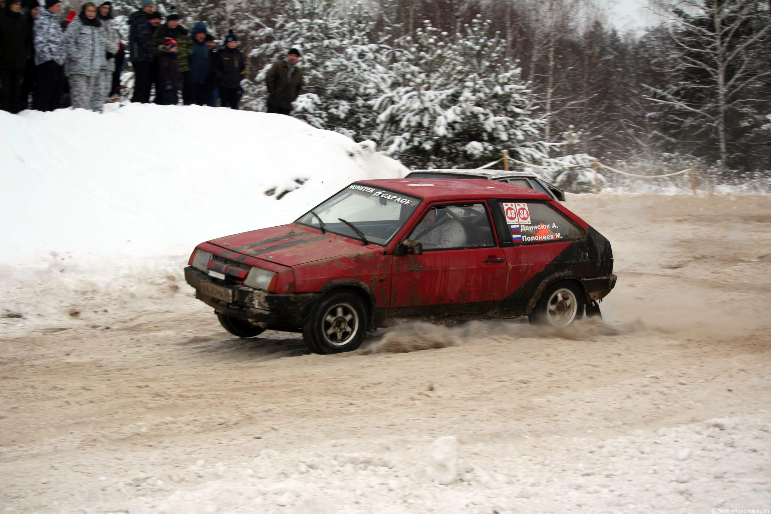 Январские автогонки в Городце 2021