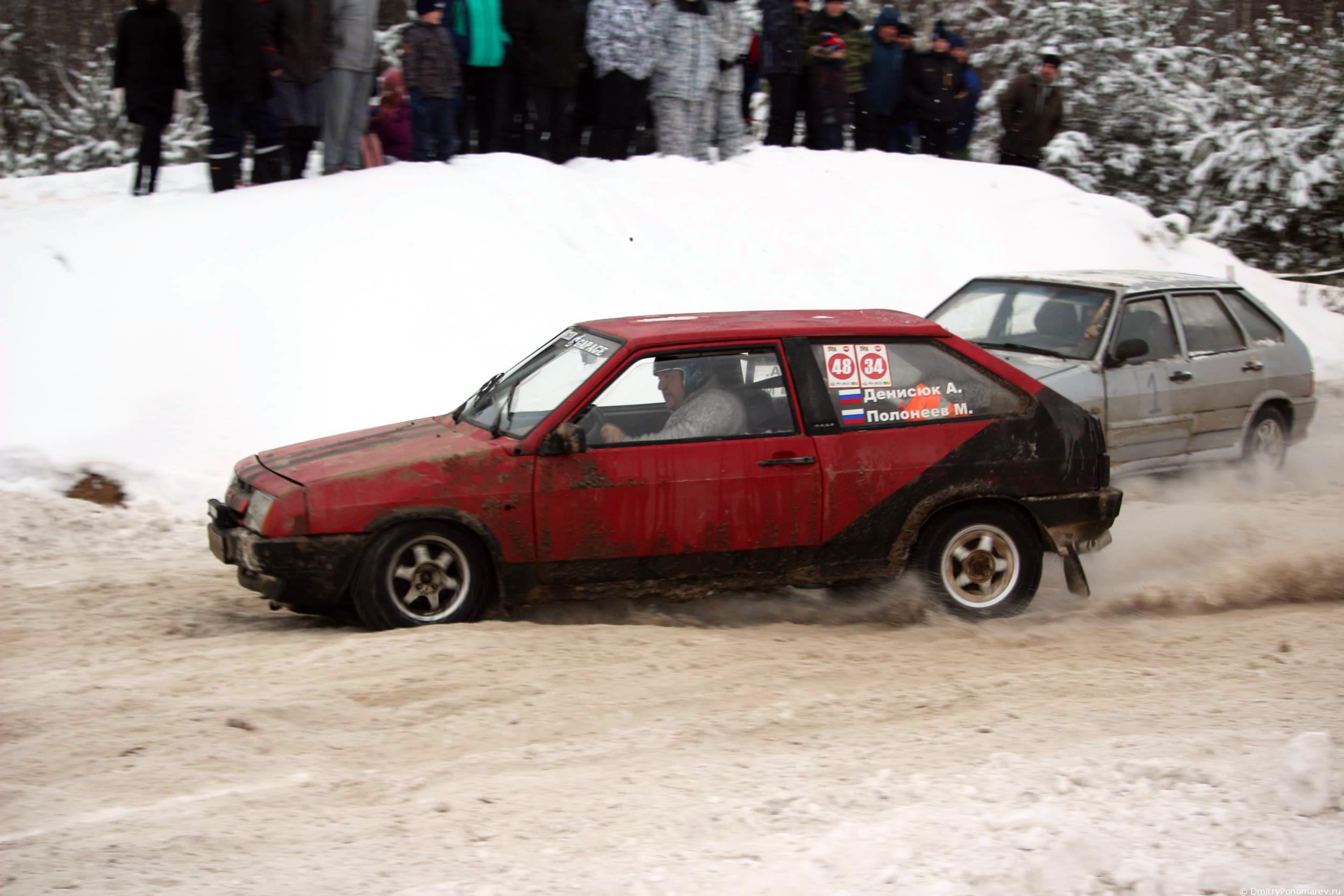 Январские автогонки в Городце 2021