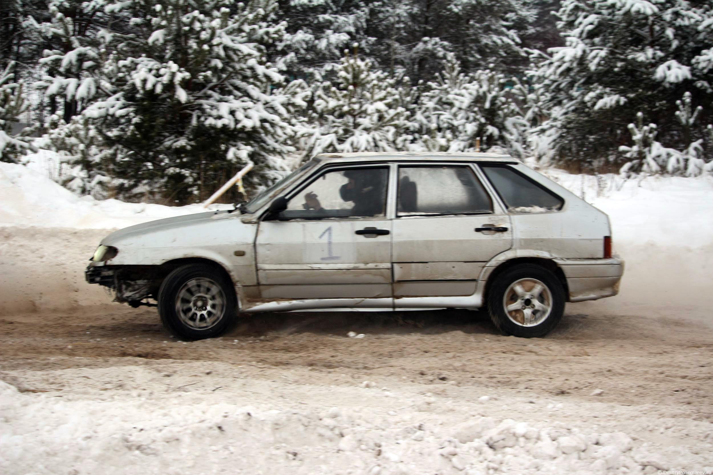Январские автогонки в Городце 2021