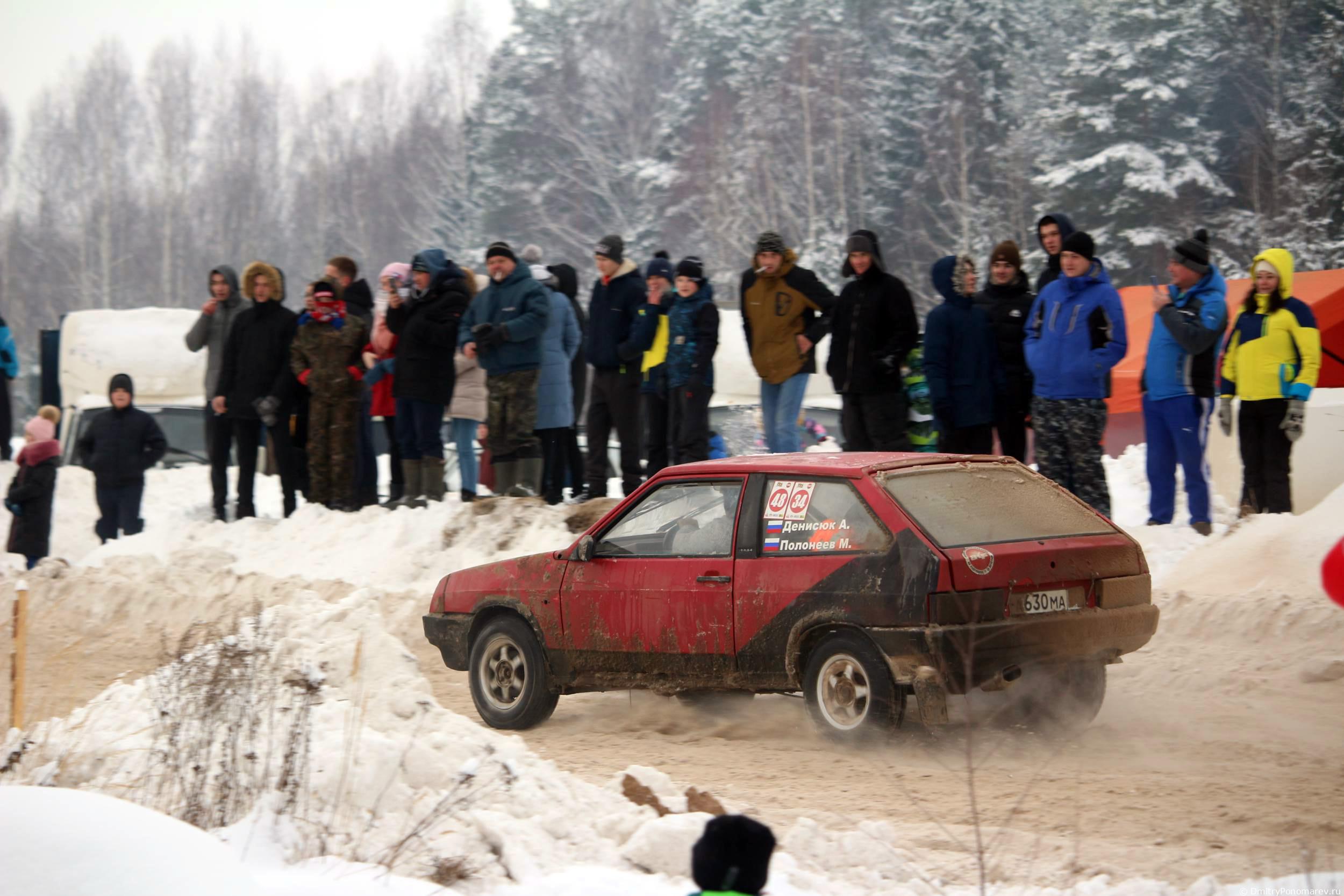 Январские автогонки в Городце 2021