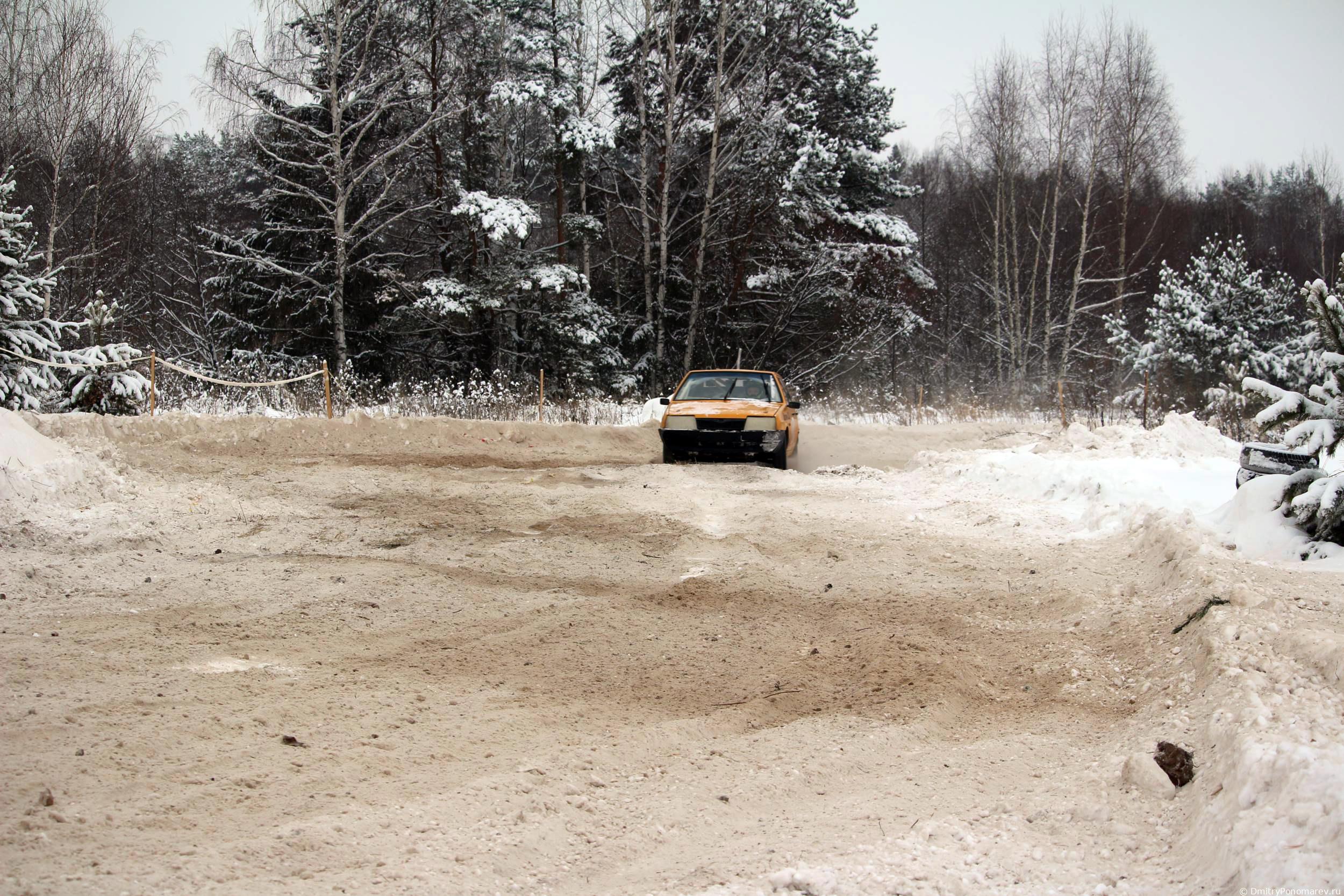 Январские автогонки в Городце 2021