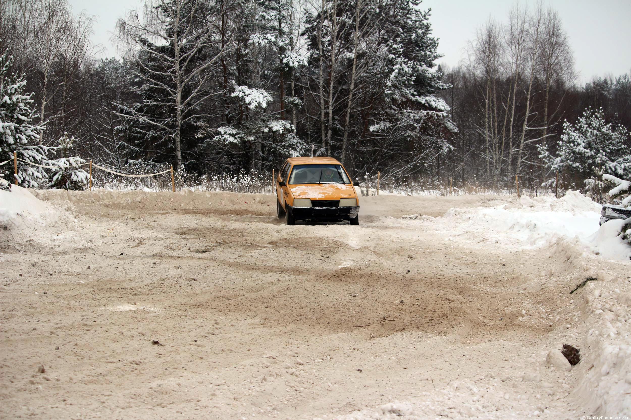 Январские автогонки в Городце 2021