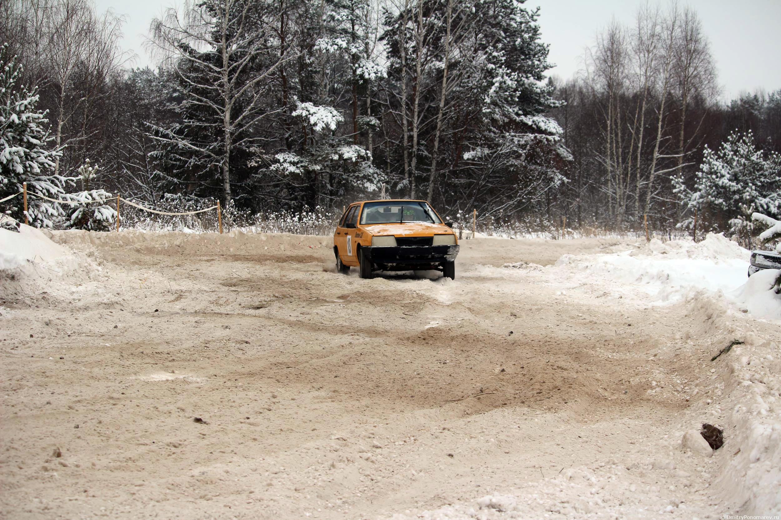Январские автогонки в Городце 2021