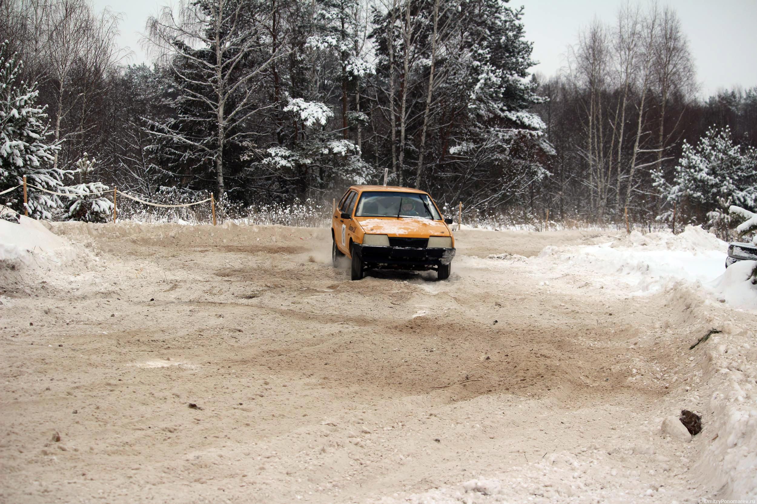 Январские автогонки в Городце 2021