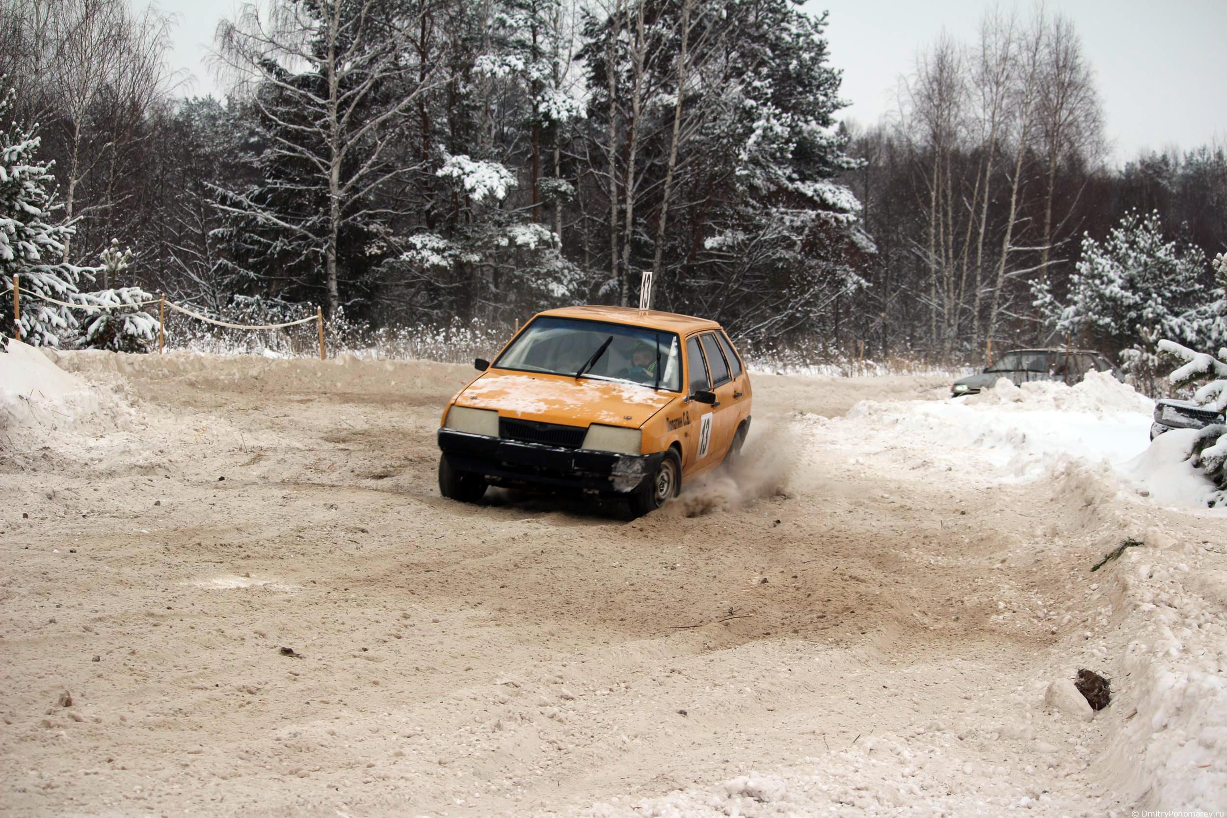 Январские автогонки в Городце 2021
