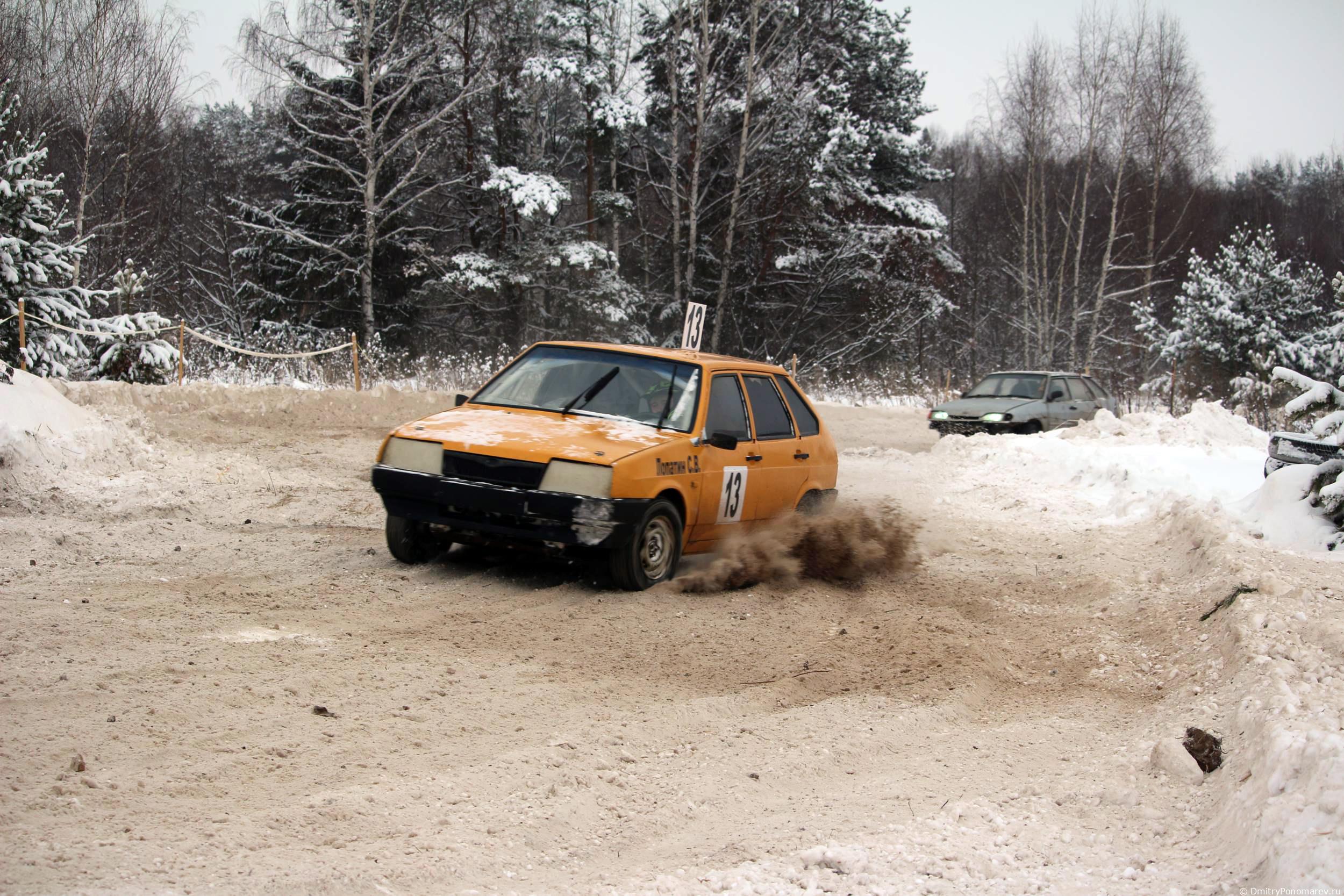 Январские автогонки в Городце 2021