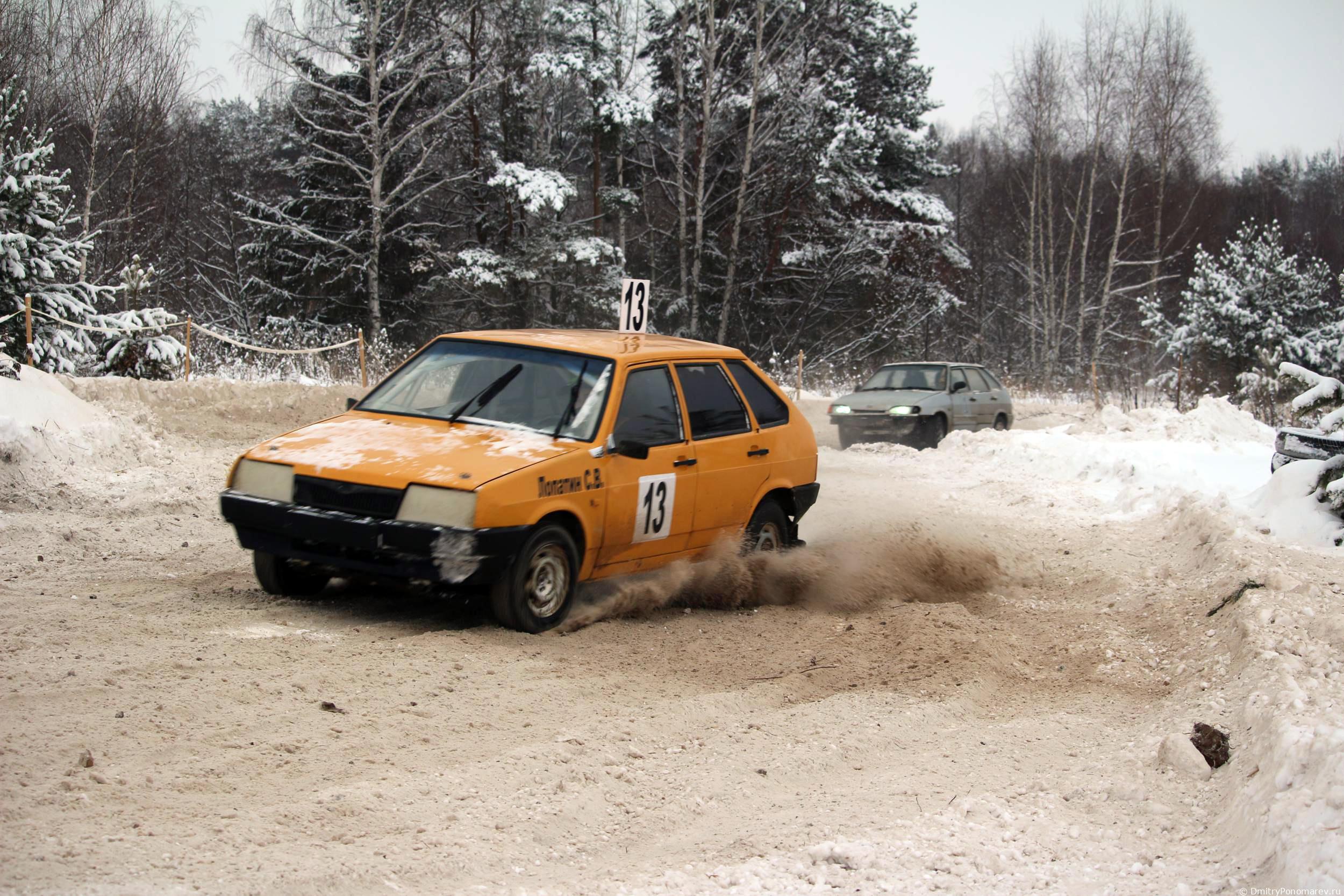 Январские автогонки в Городце 2021