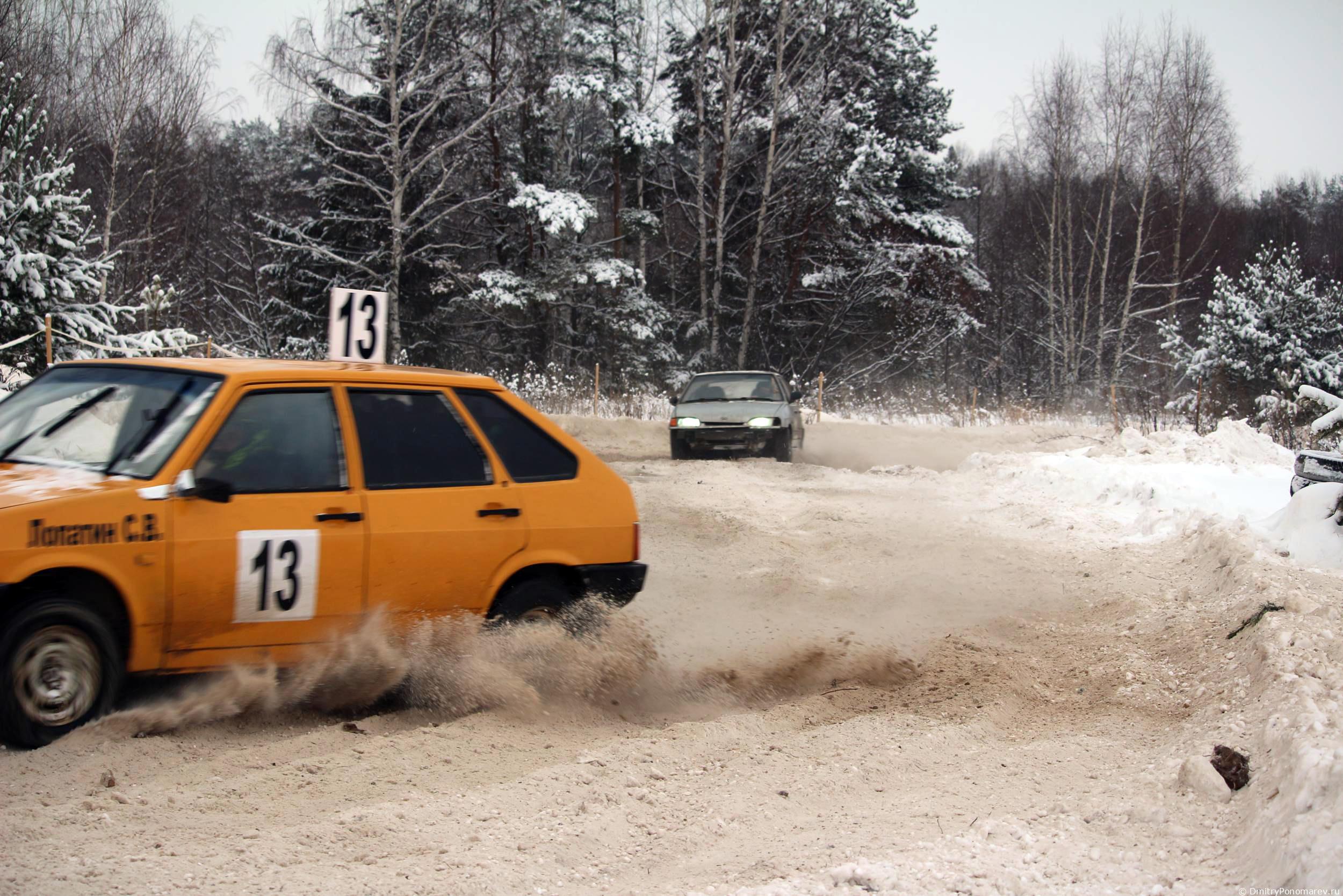 Январские автогонки в Городце 2021