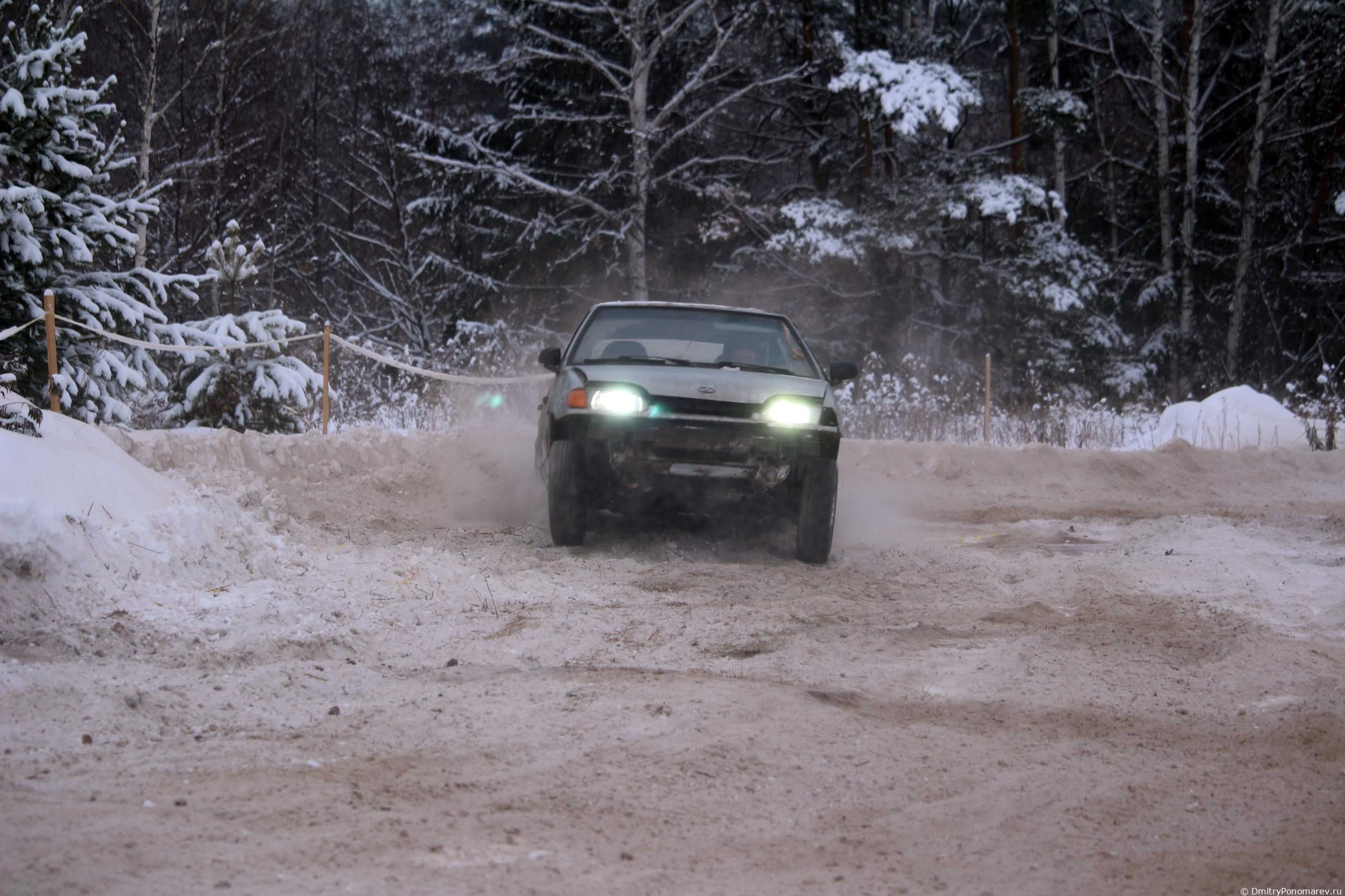 Январские автогонки в Городце 2021