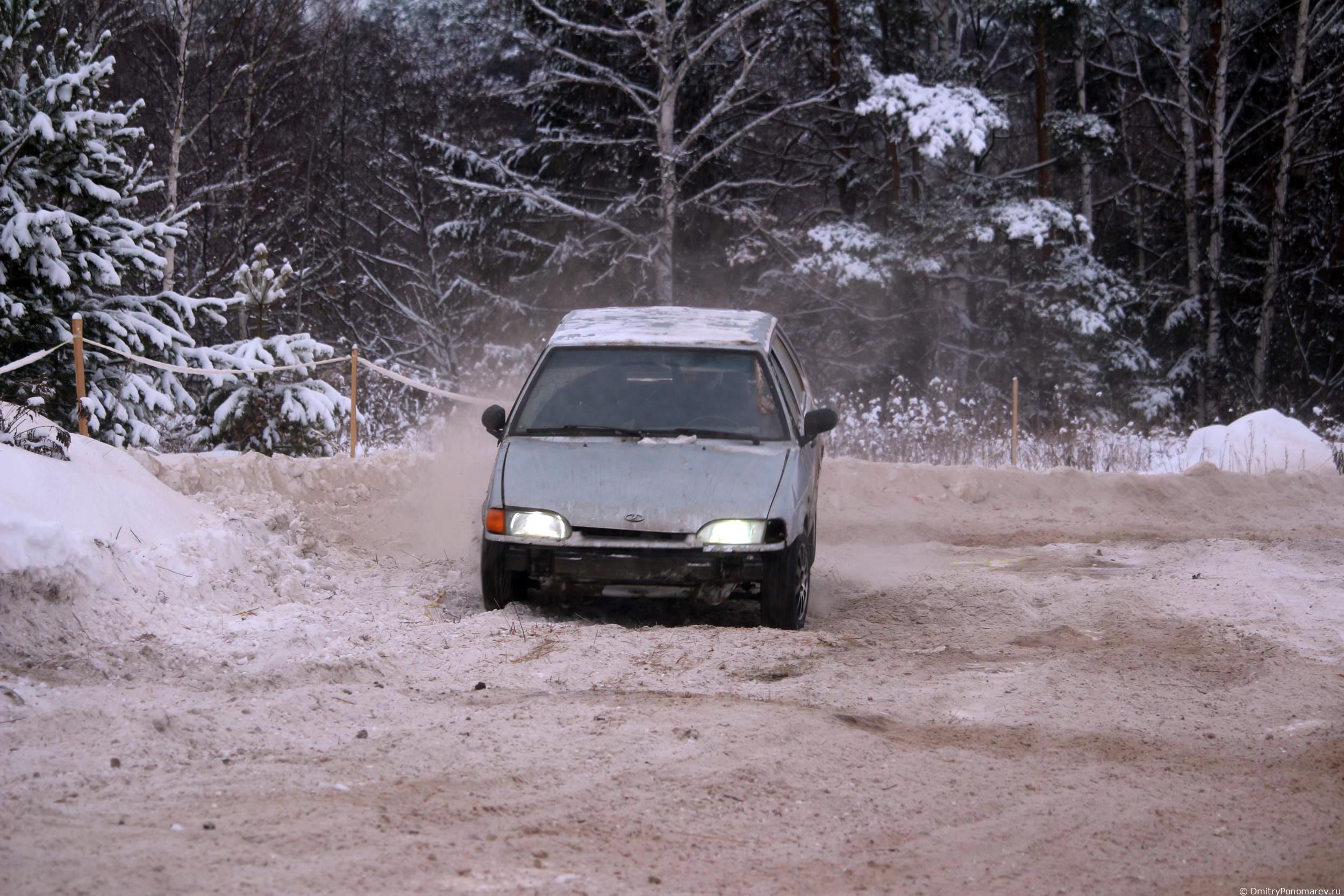 Январские автогонки в Городце 2021