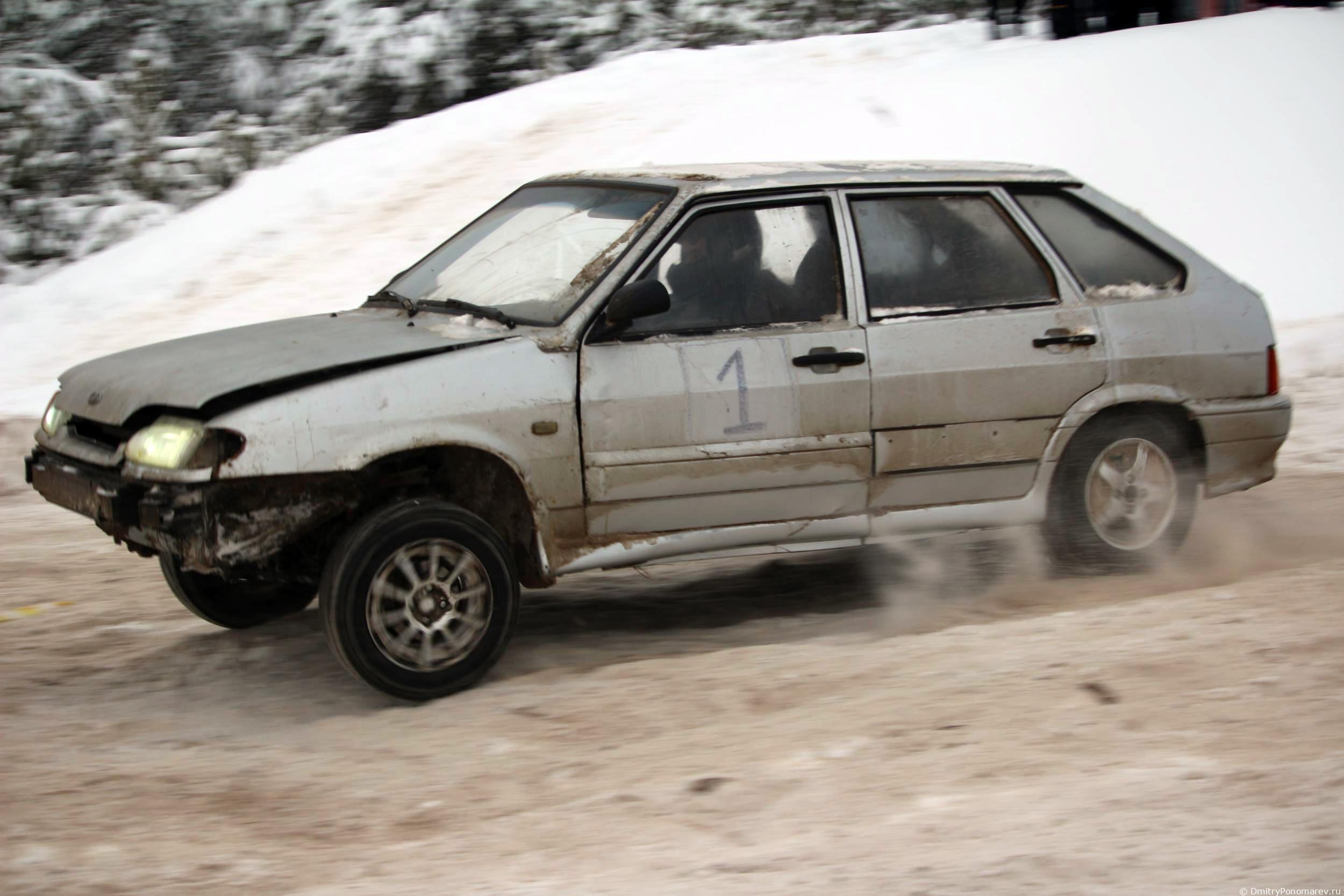 Январские автогонки в Городце 2021