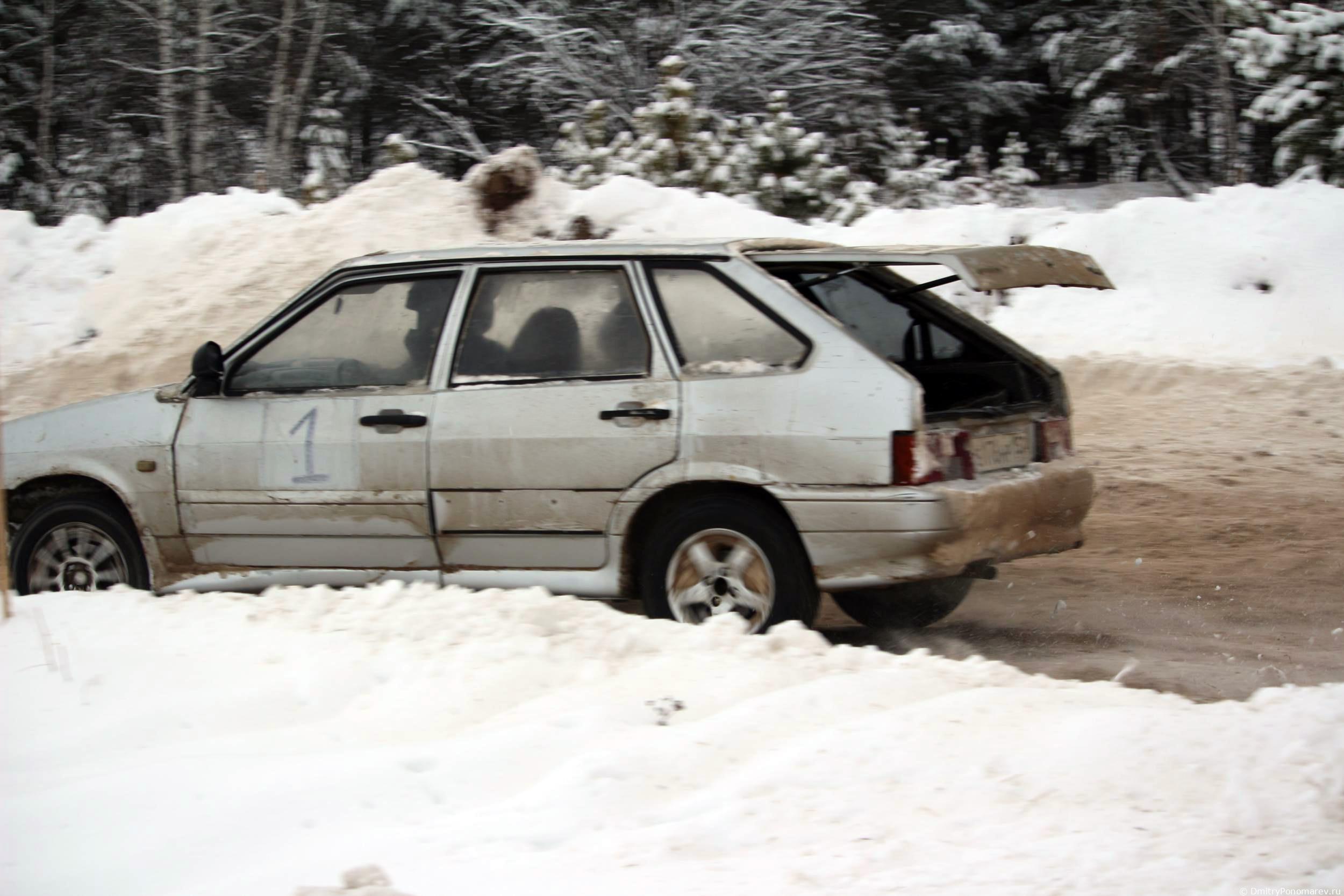 Январские автогонки в Городце 2021