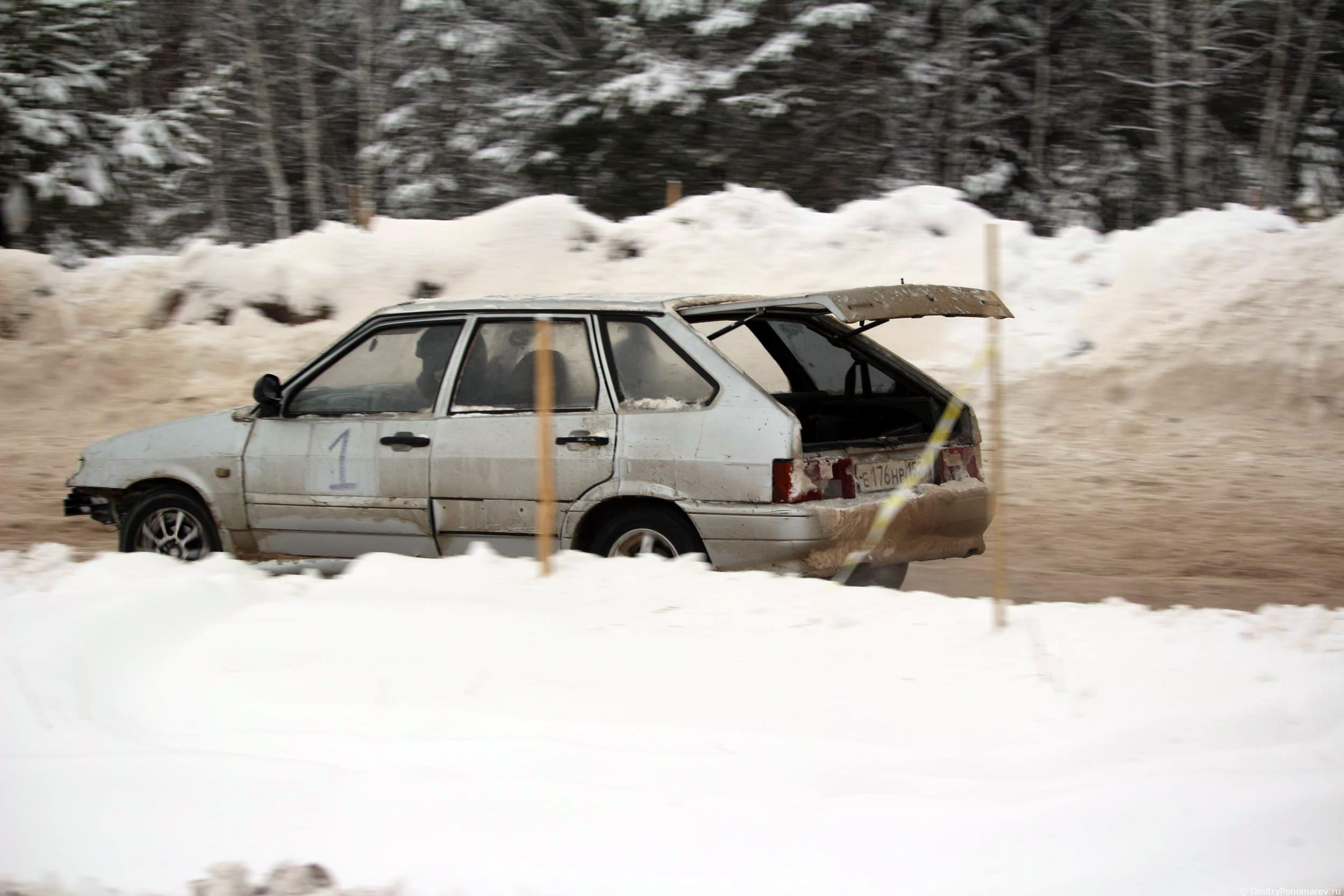 Январские автогонки в Городце 2021