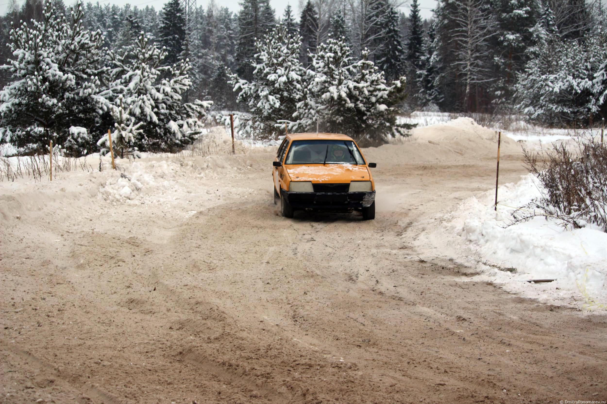 Январские автогонки в Городце 2021