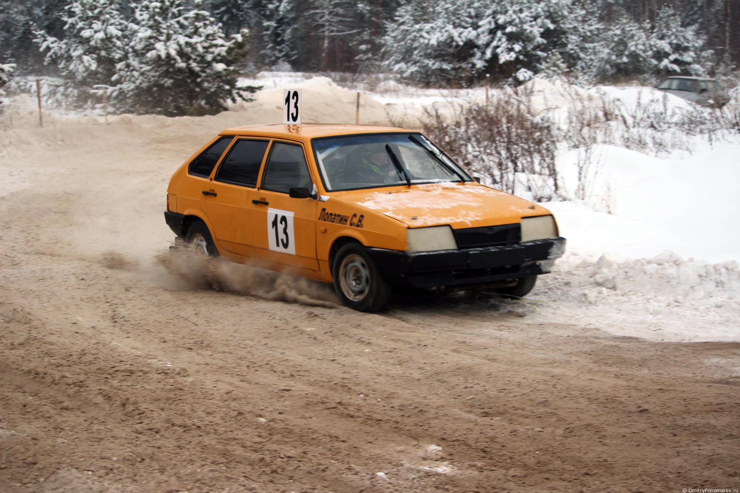 Январские автогонки в Городце 2021