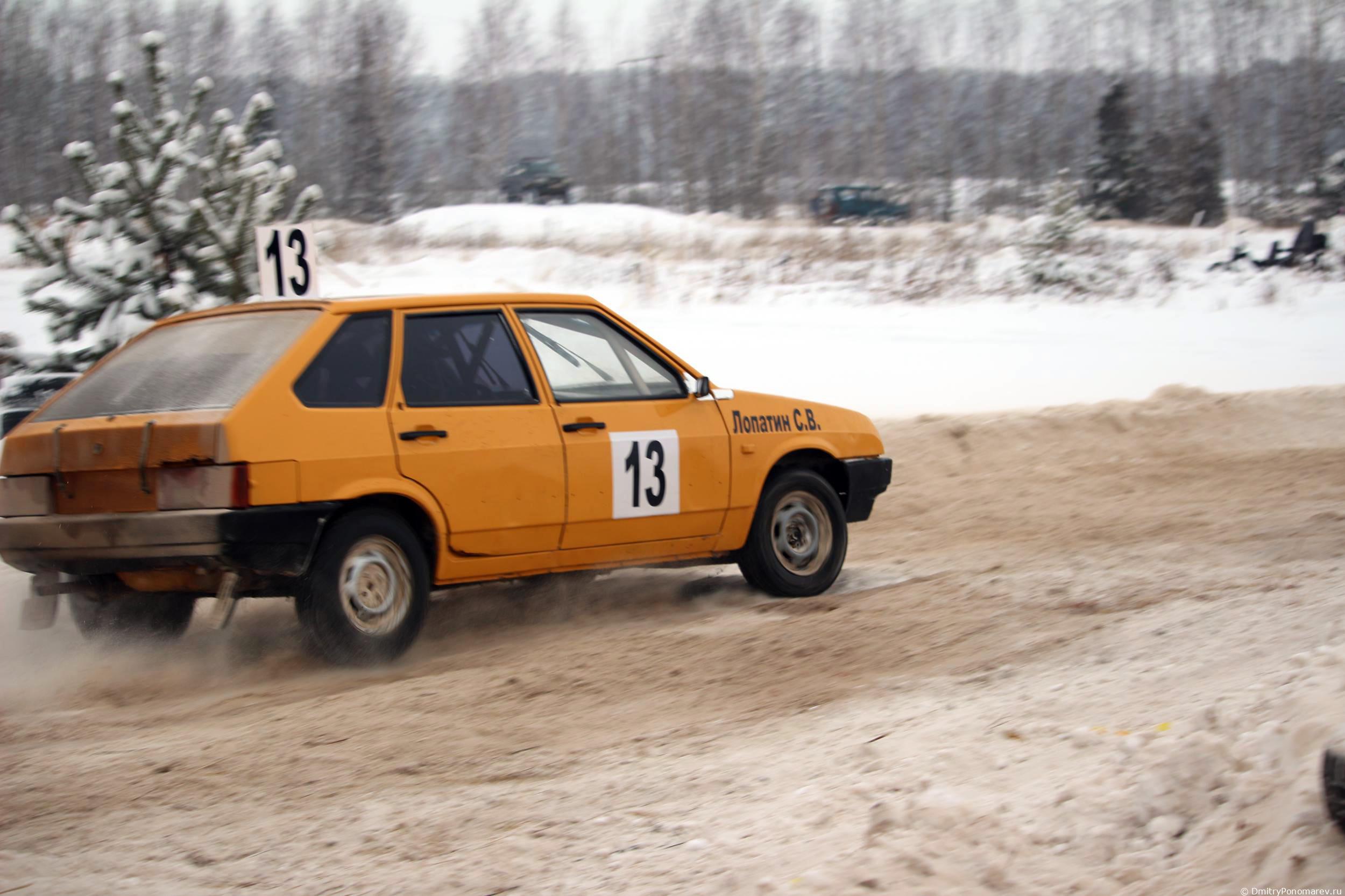 Январские автогонки в Городце 2021