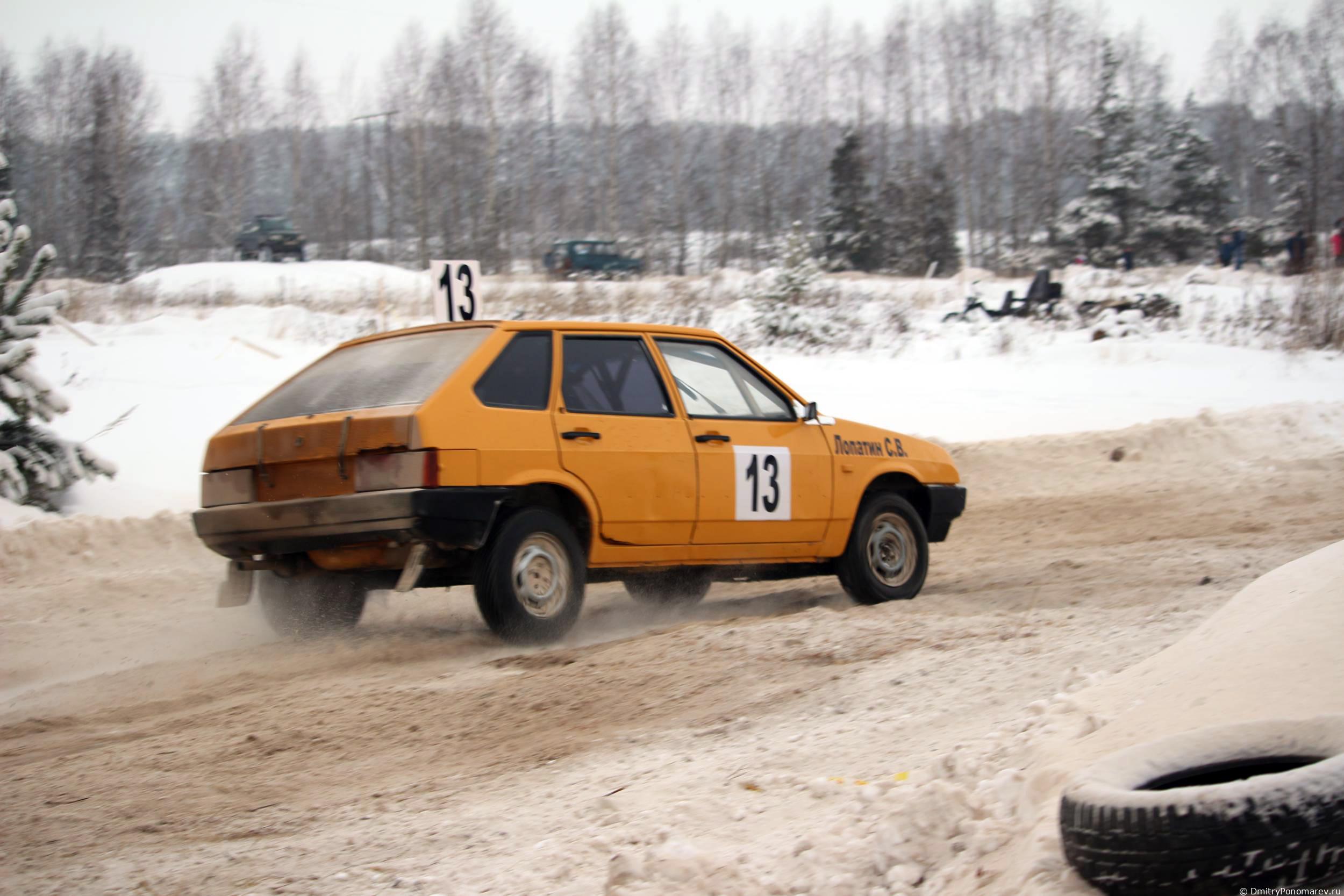 Январские автогонки в Городце 2021