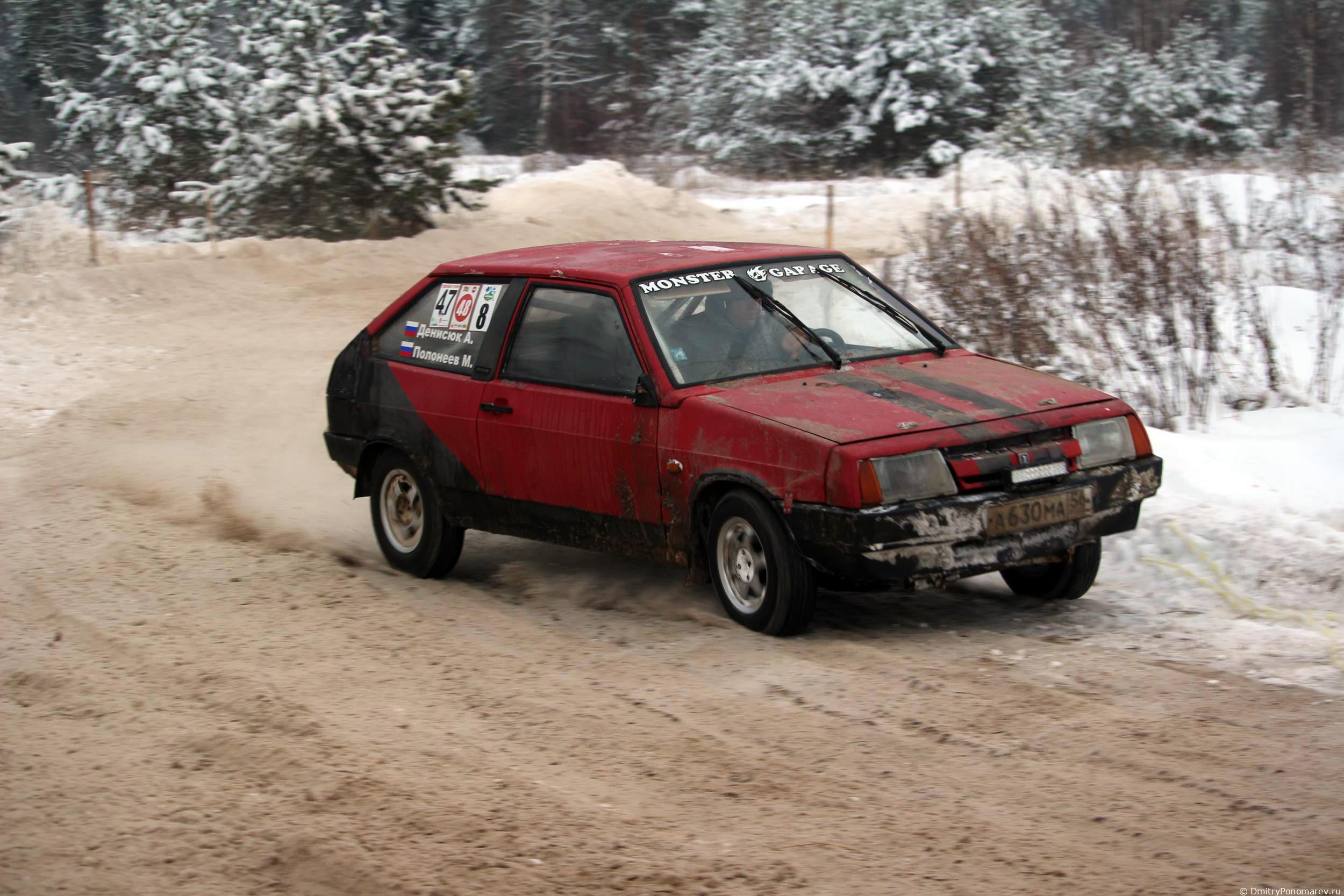 Январские автогонки в Городце 2021